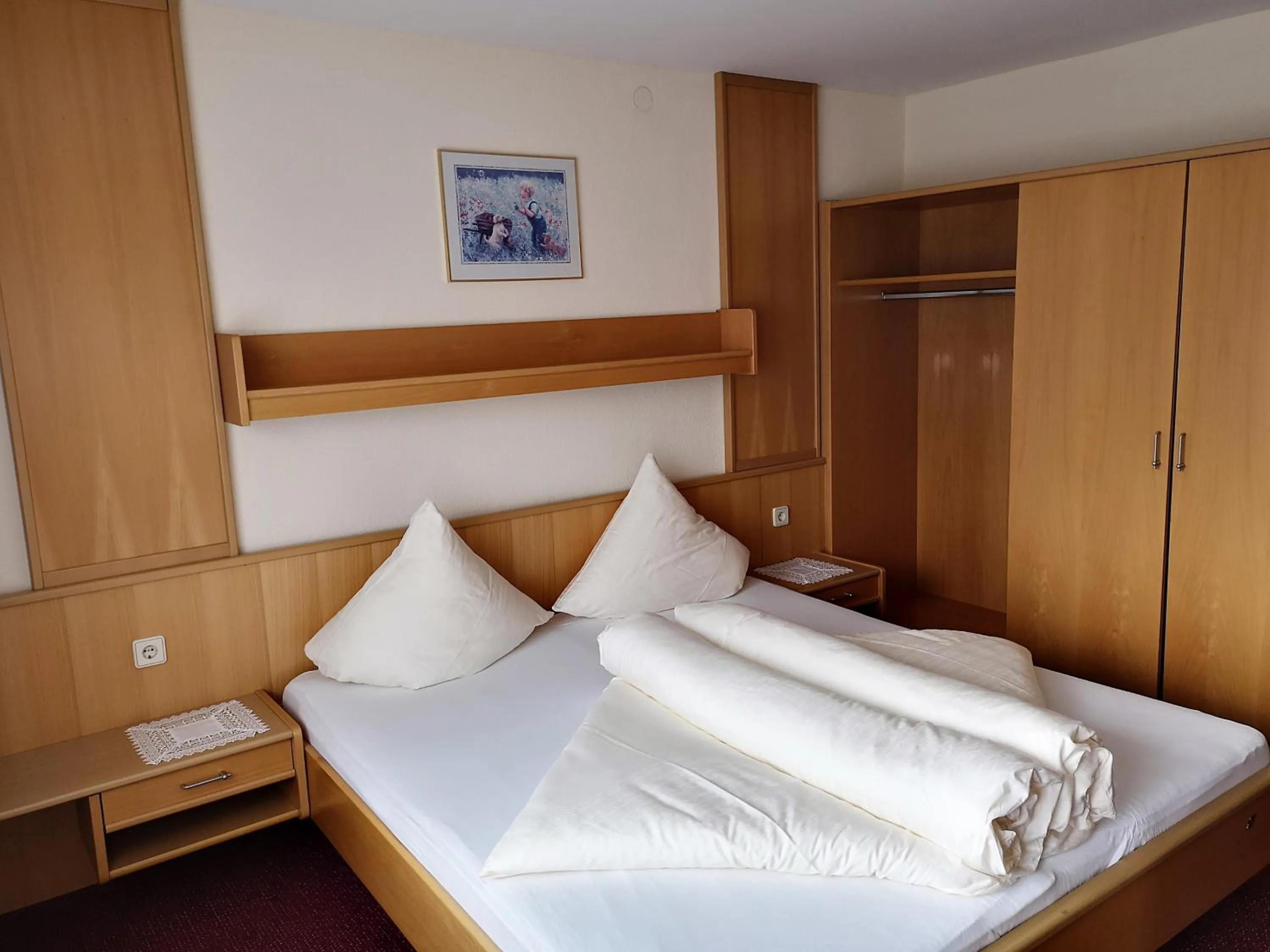 Bed in Apart Hotel Ideal