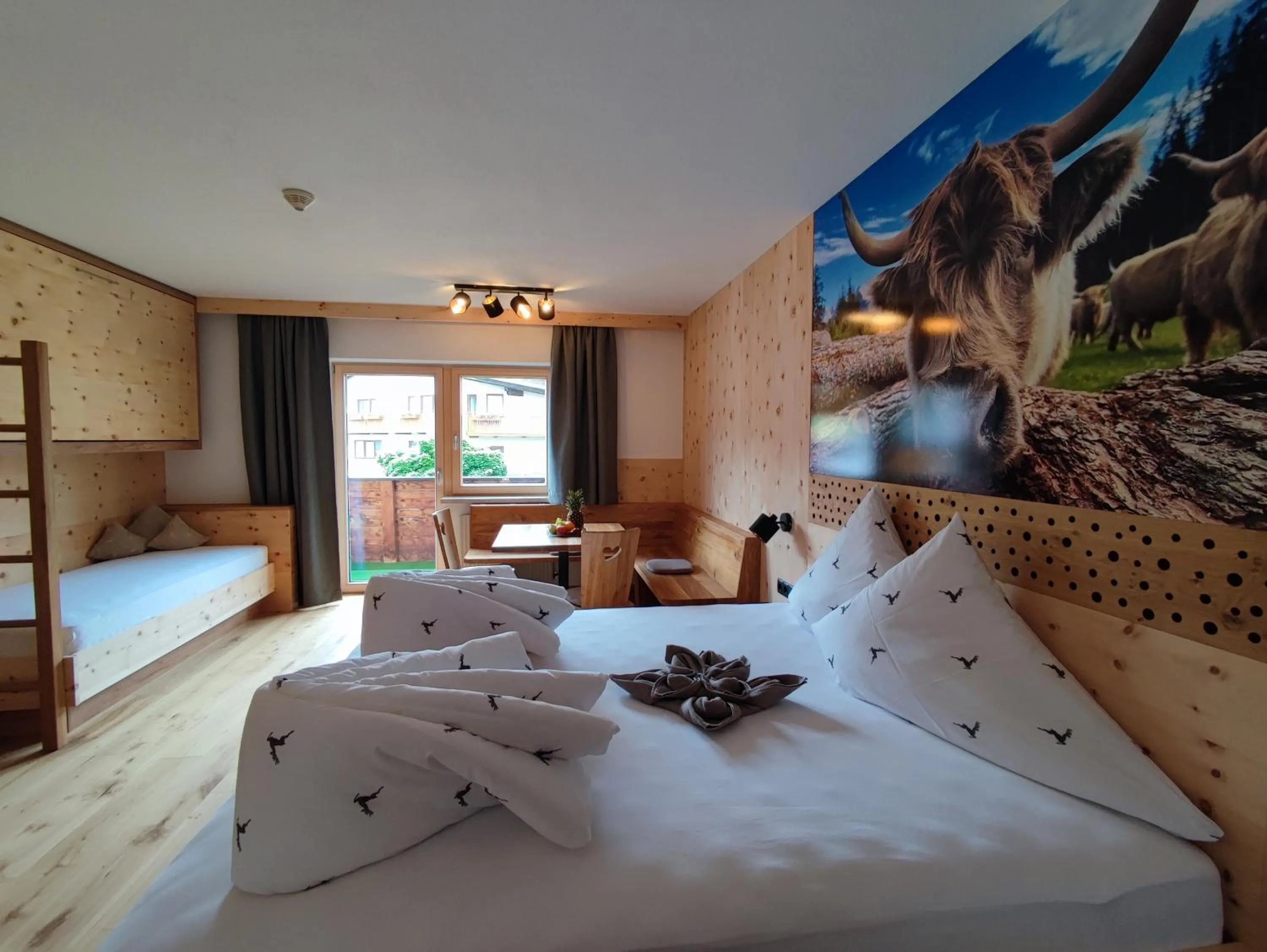 Bed in Apart Hotel Ideal