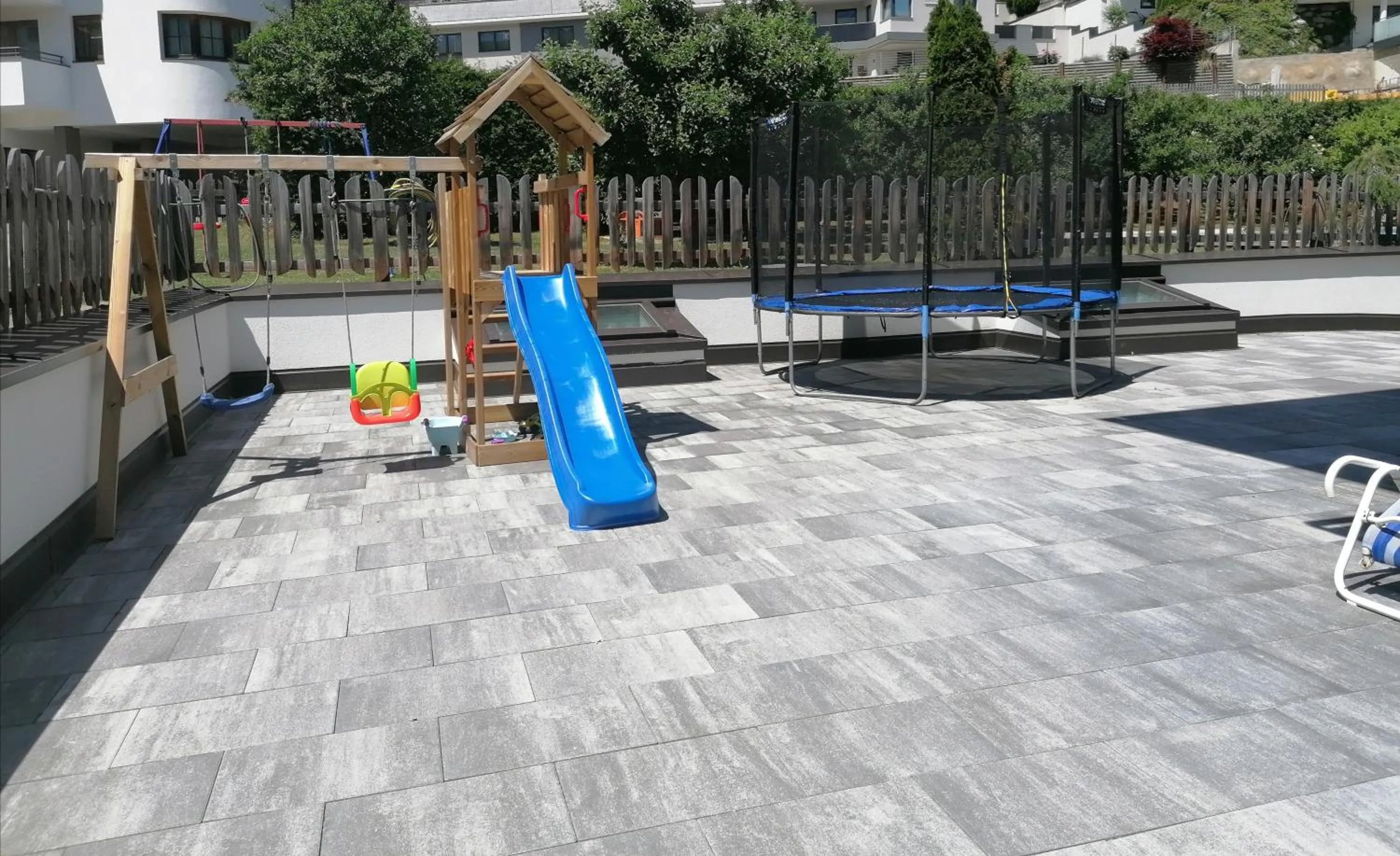 Children play ground in Apart Hotel Ideal