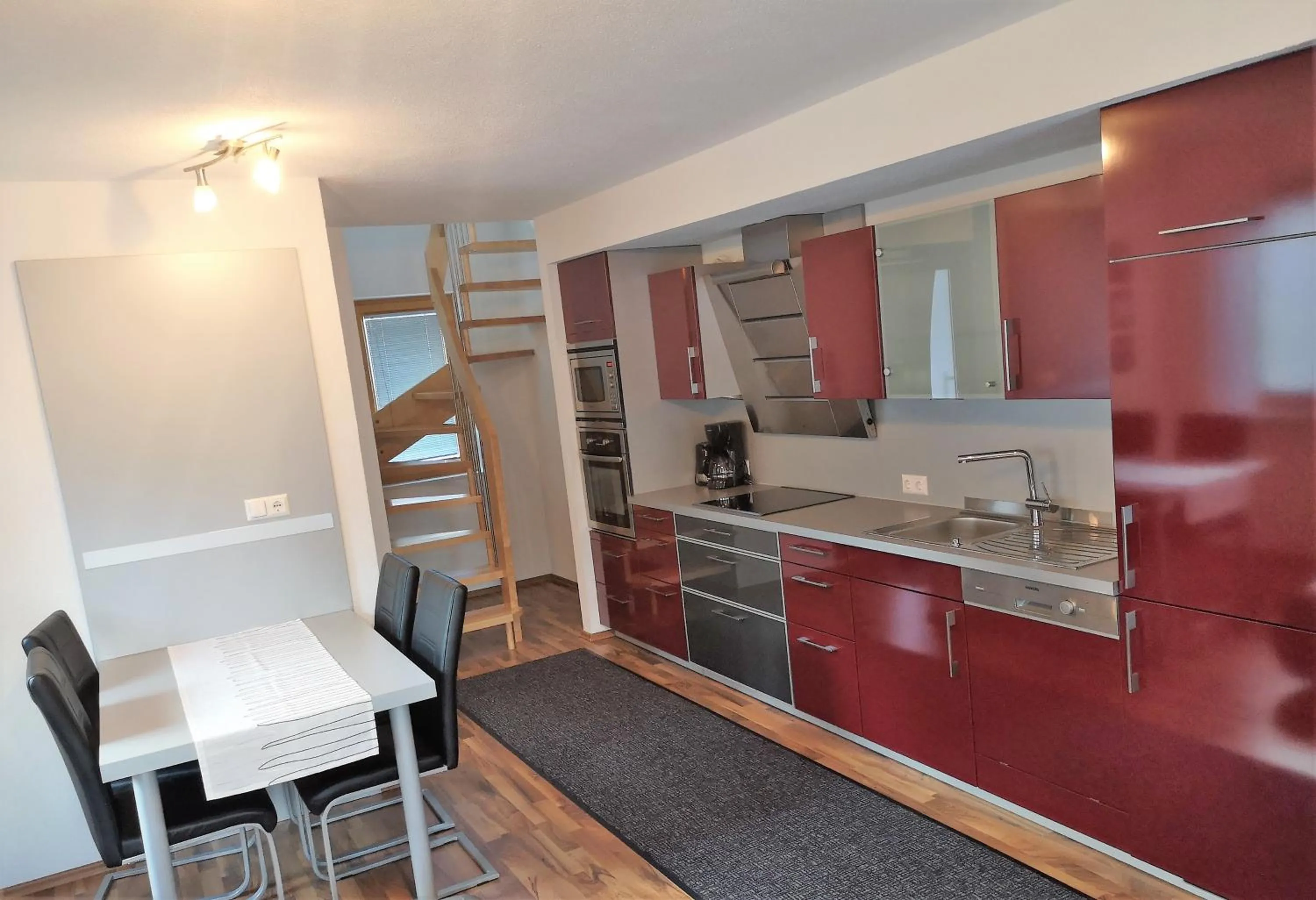 Kitchen or kitchenette in Apart Hotel Ideal