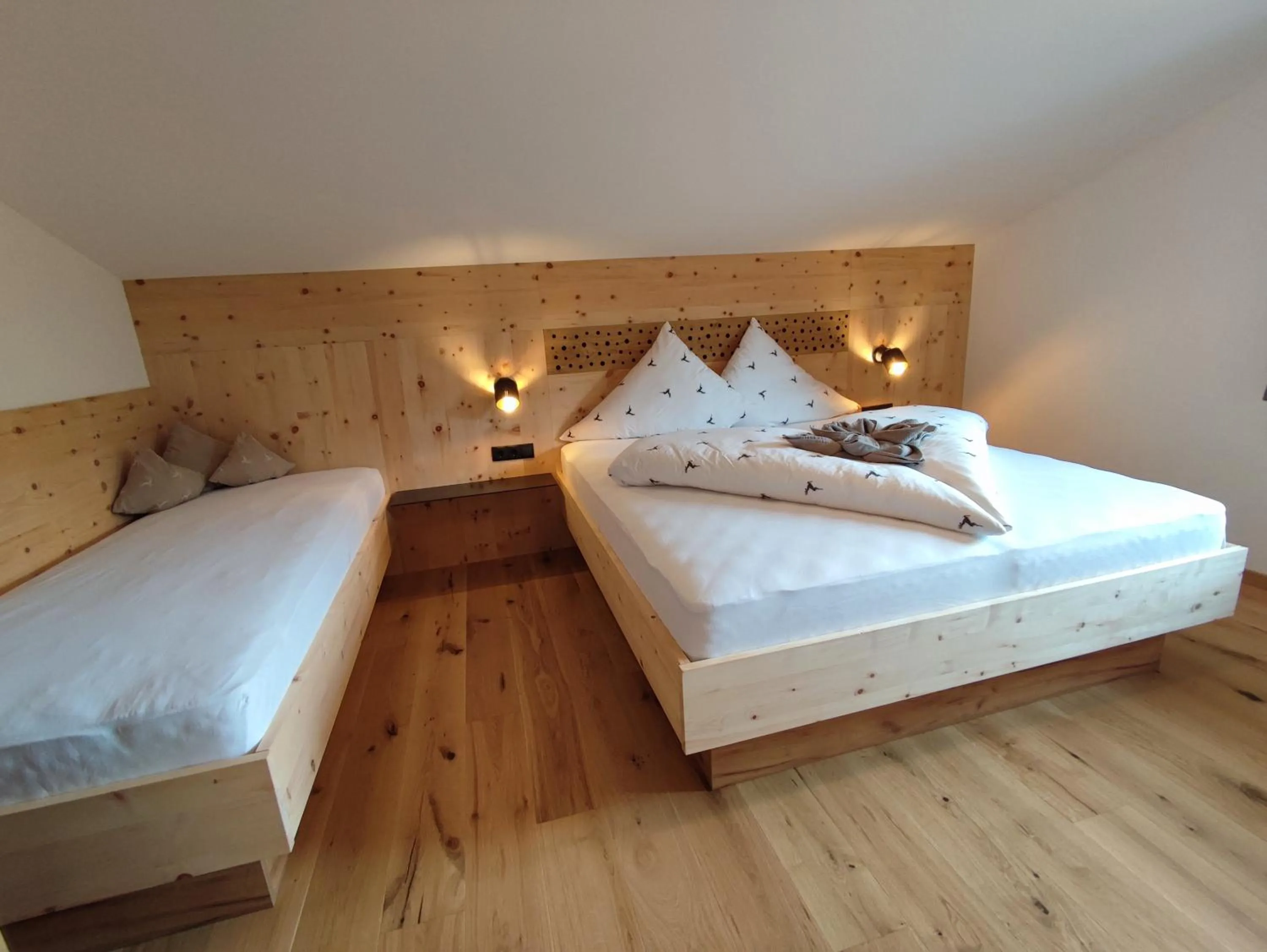 Bed in Apart Hotel Ideal