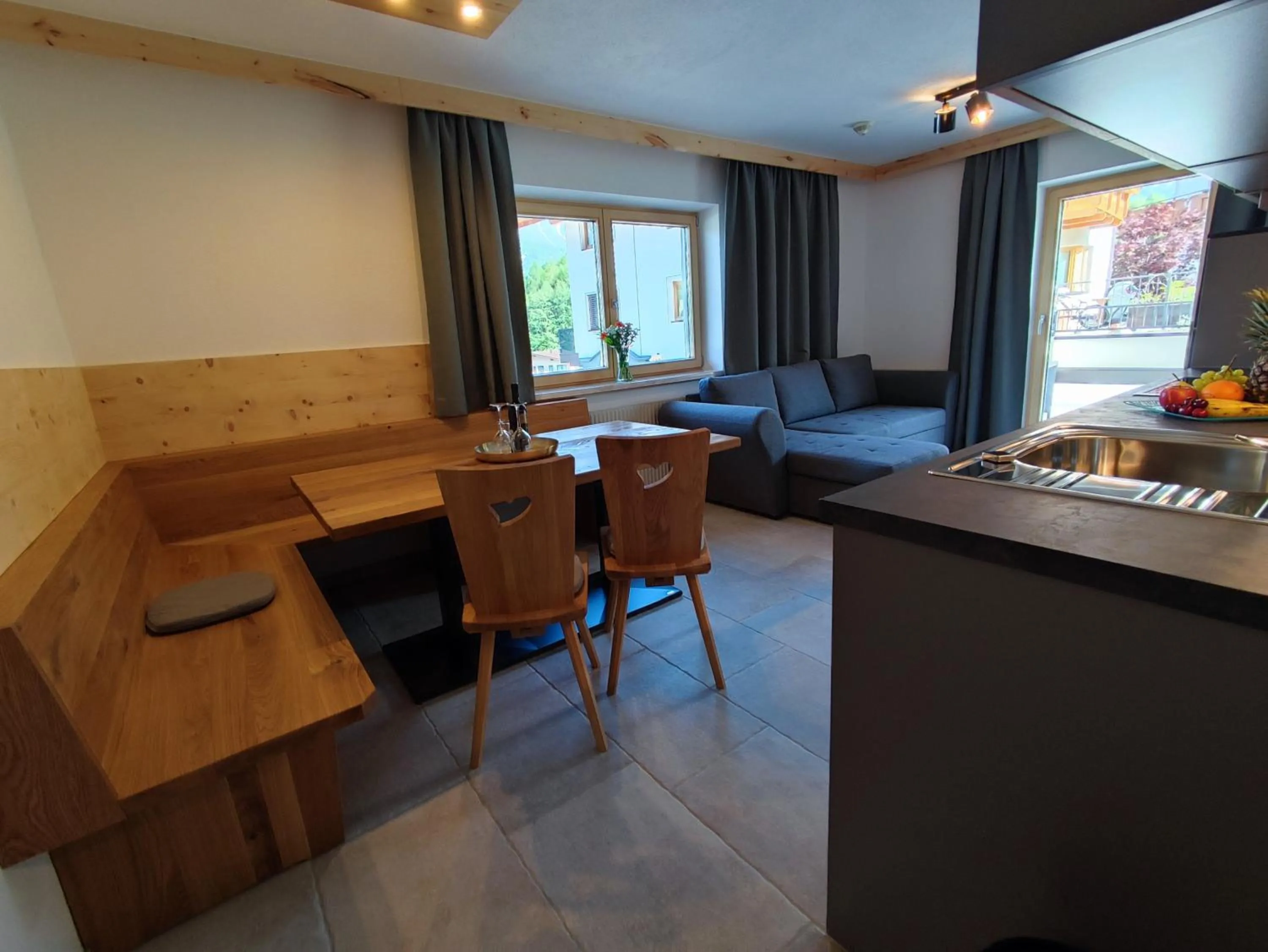 Kitchen or kitchenette in Apart Hotel Ideal