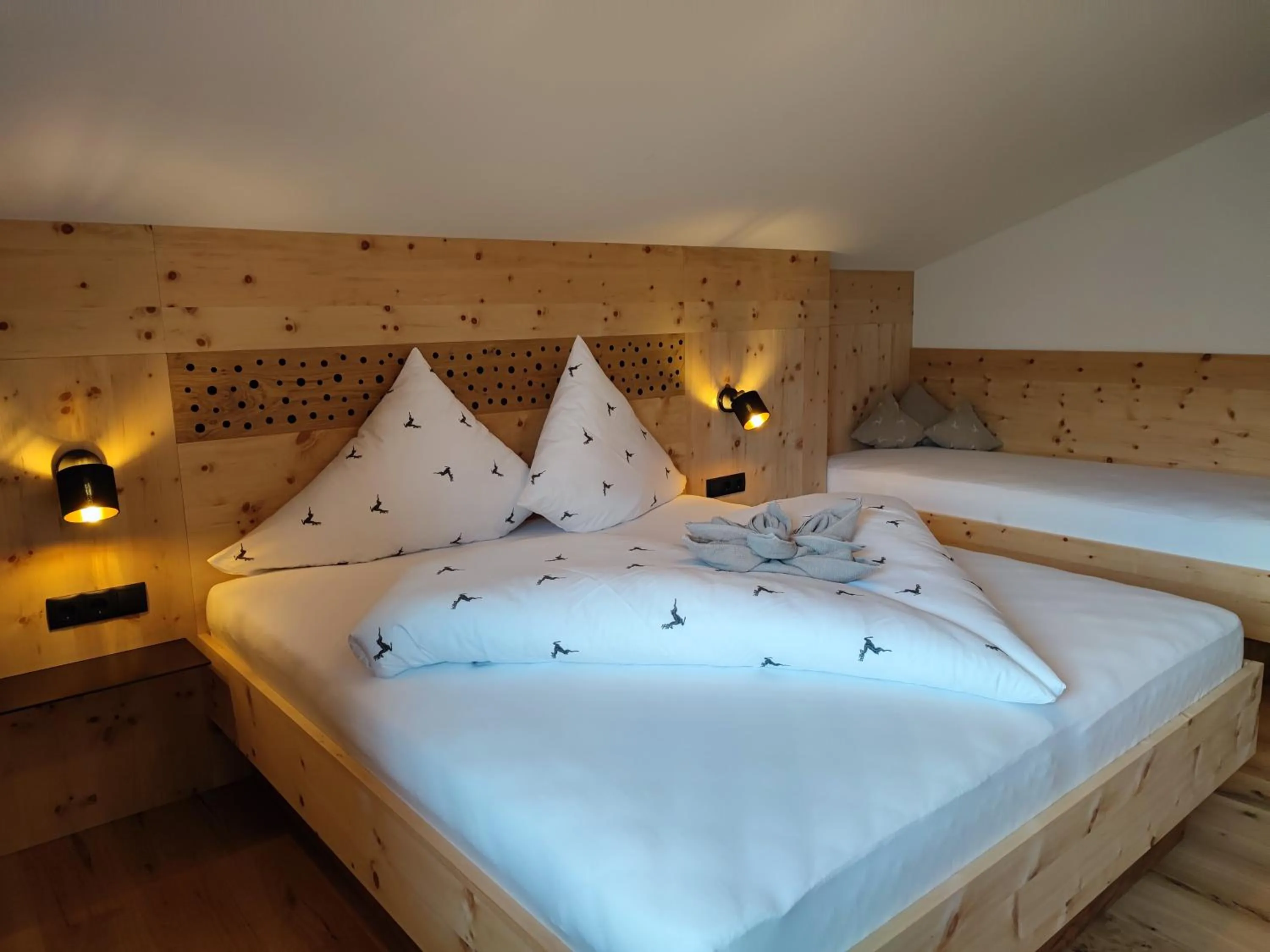 Bed in Apart Hotel Ideal