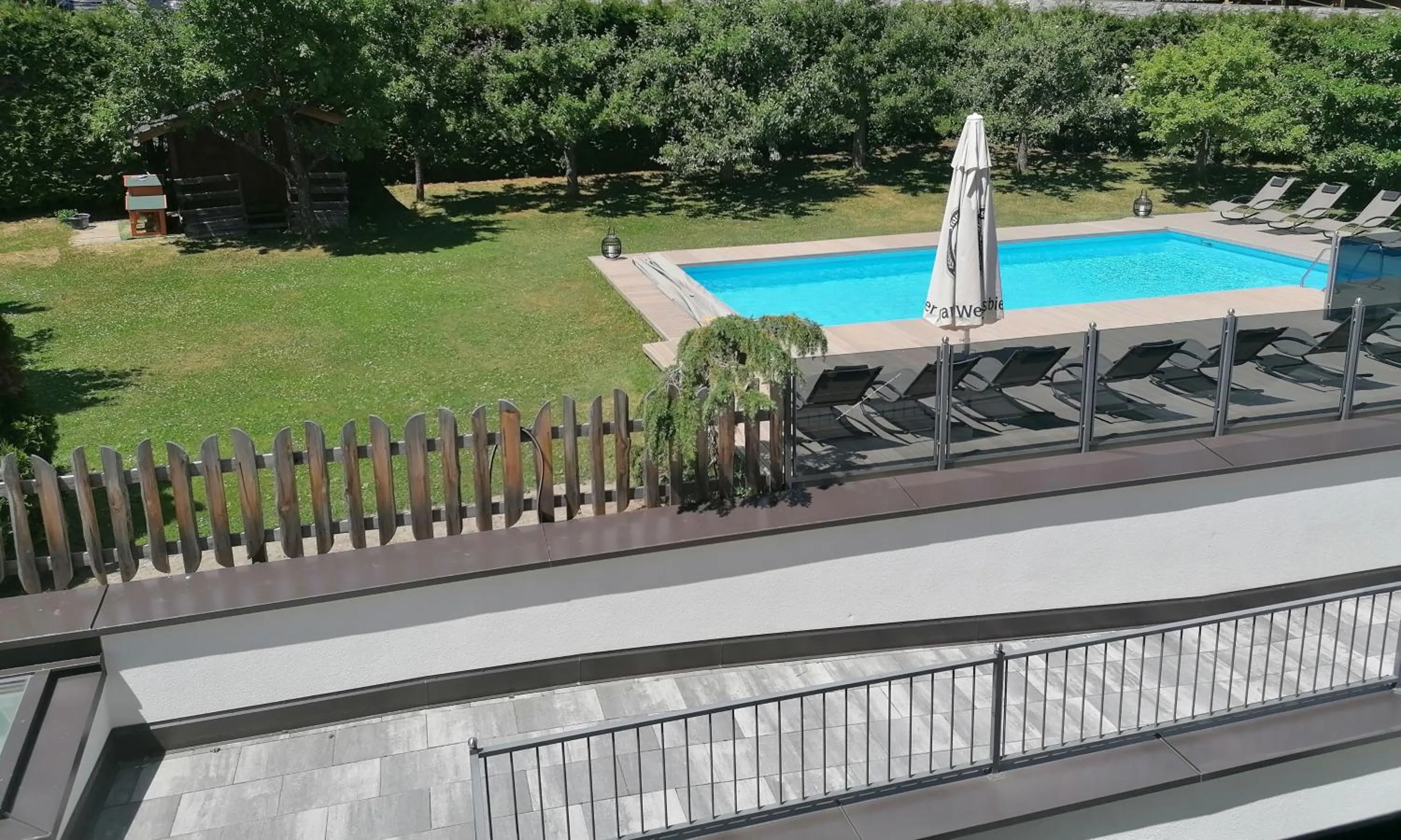 Garden in Apart Hotel Ideal