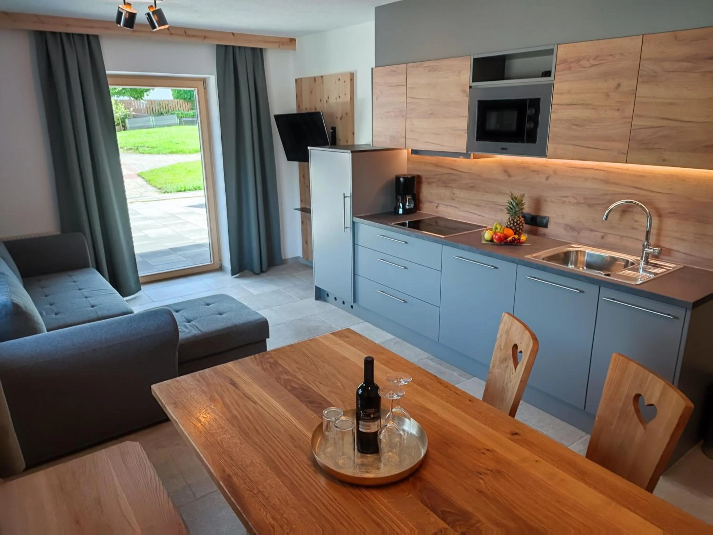 Kitchen or kitchenette in Apart Hotel Ideal