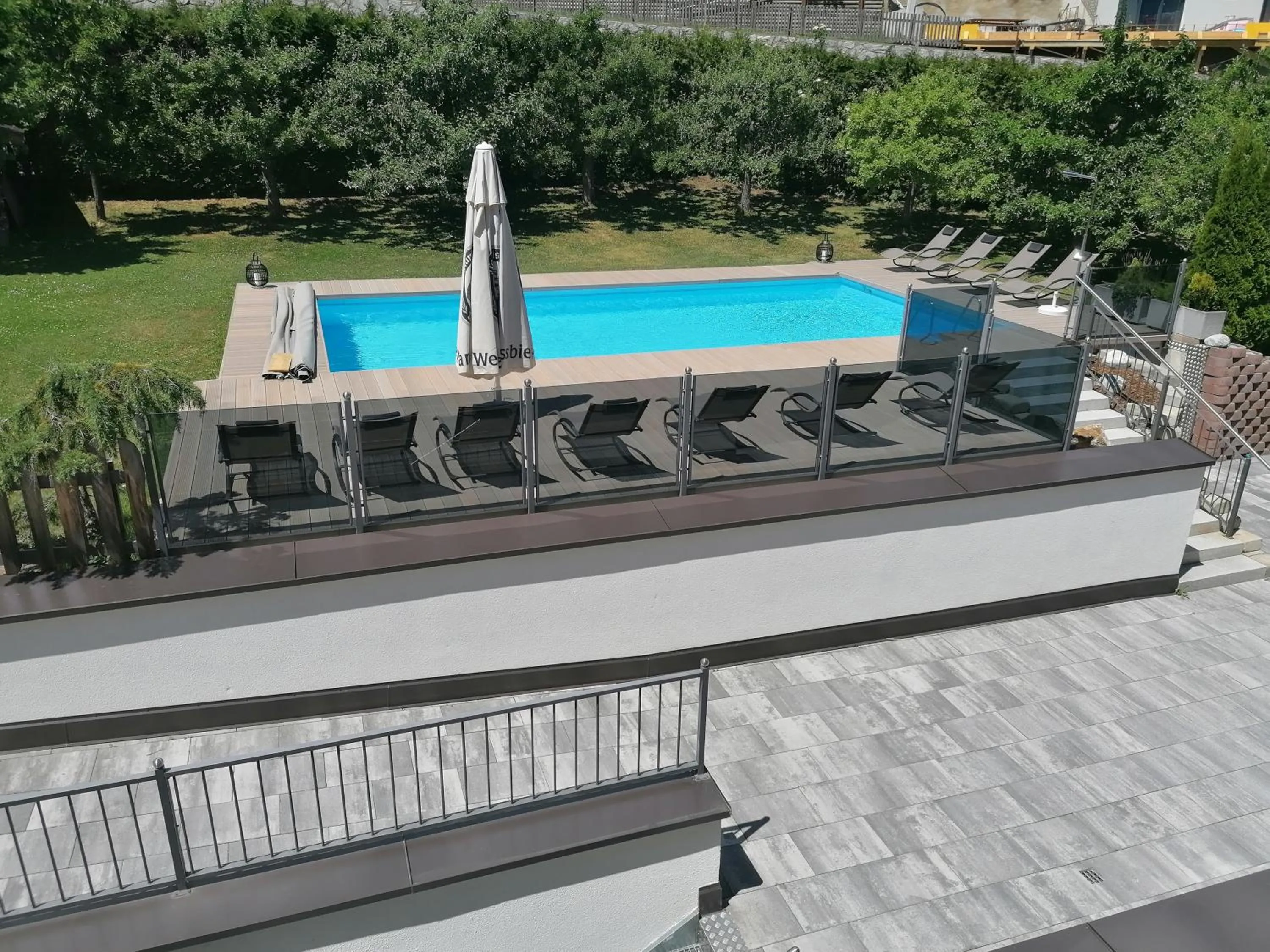 Garden in Apart Hotel Ideal