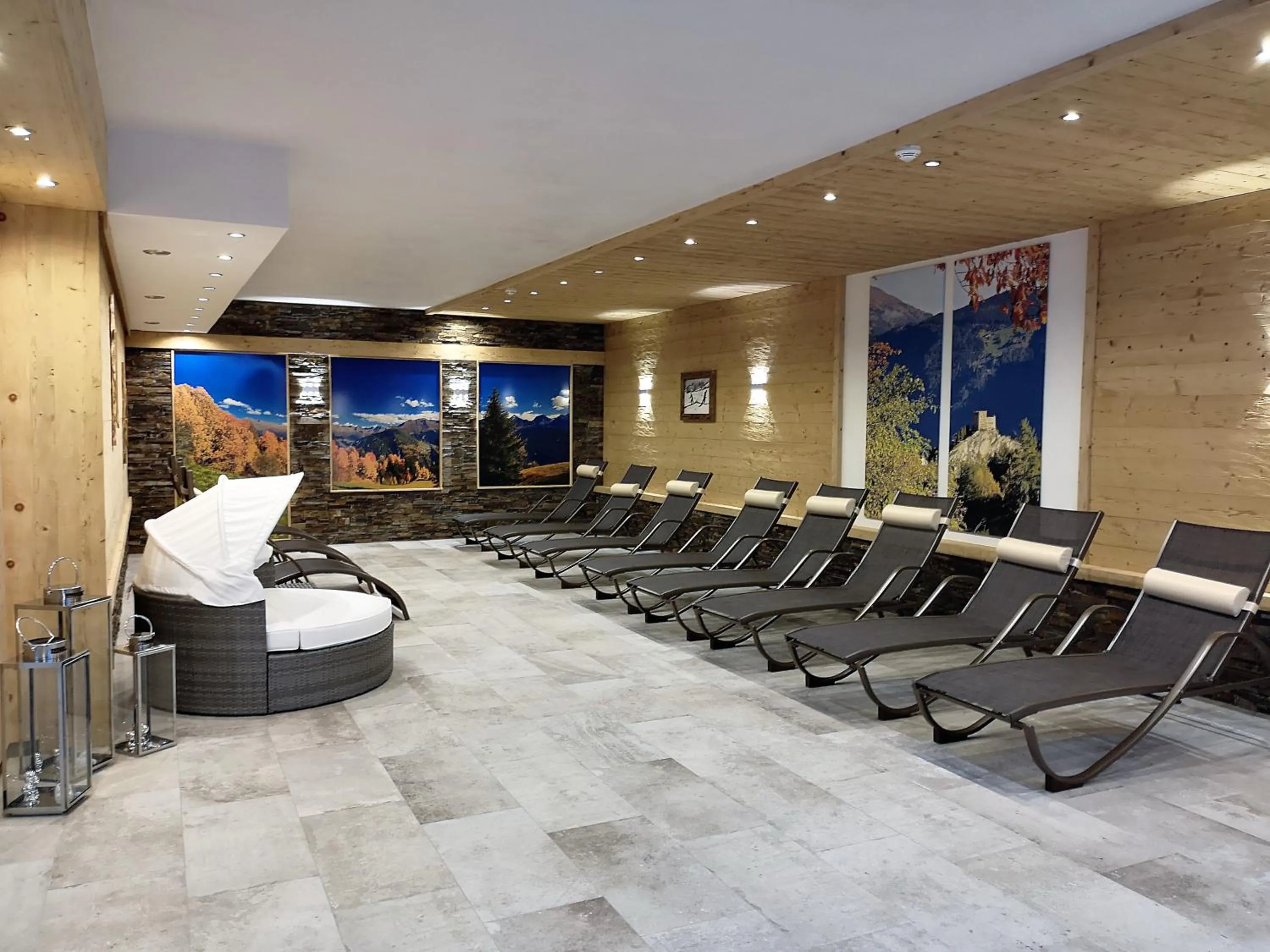 Sauna in Apart Hotel Ideal