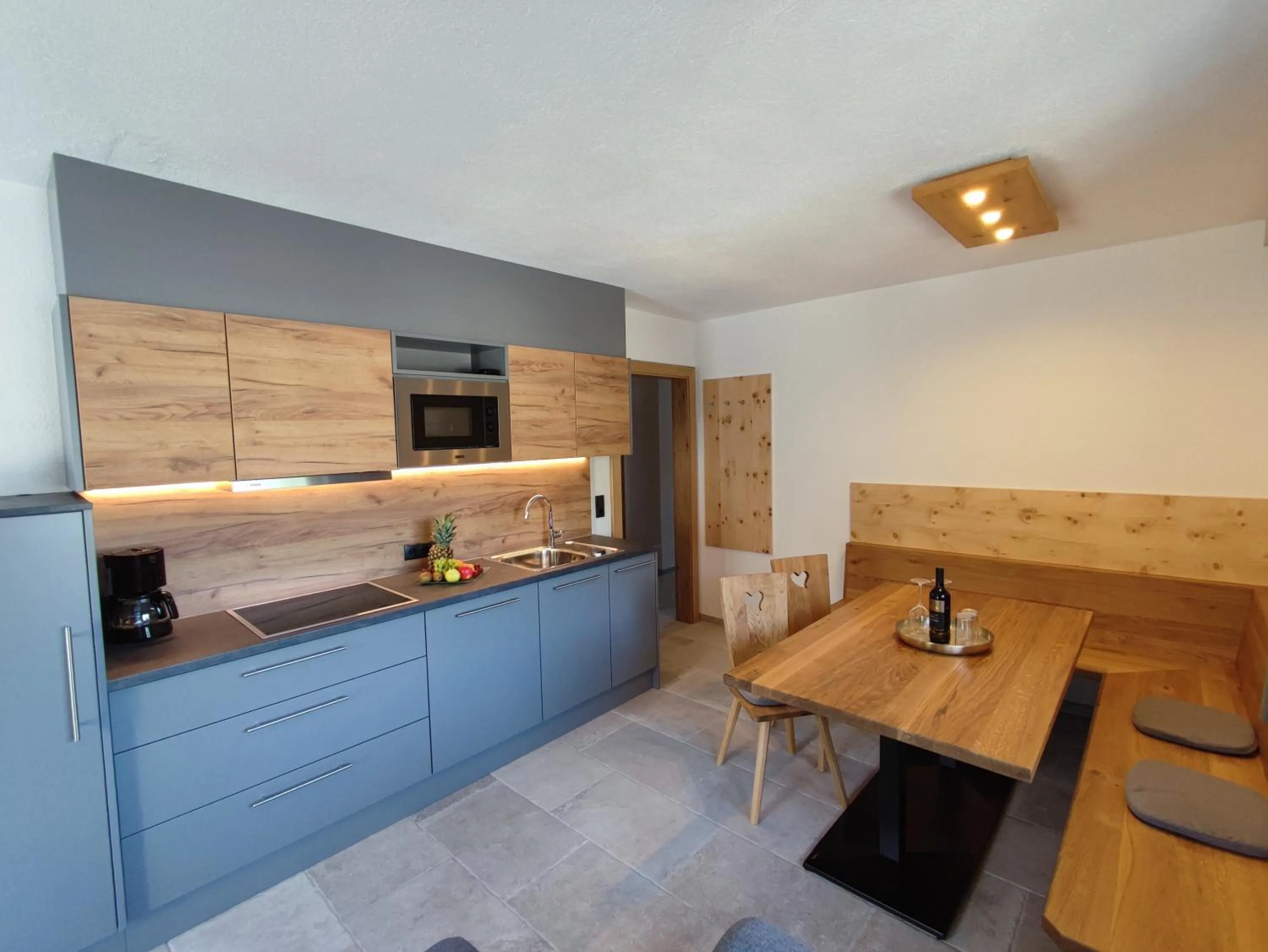 Kitchen or kitchenette in Apart Hotel Ideal