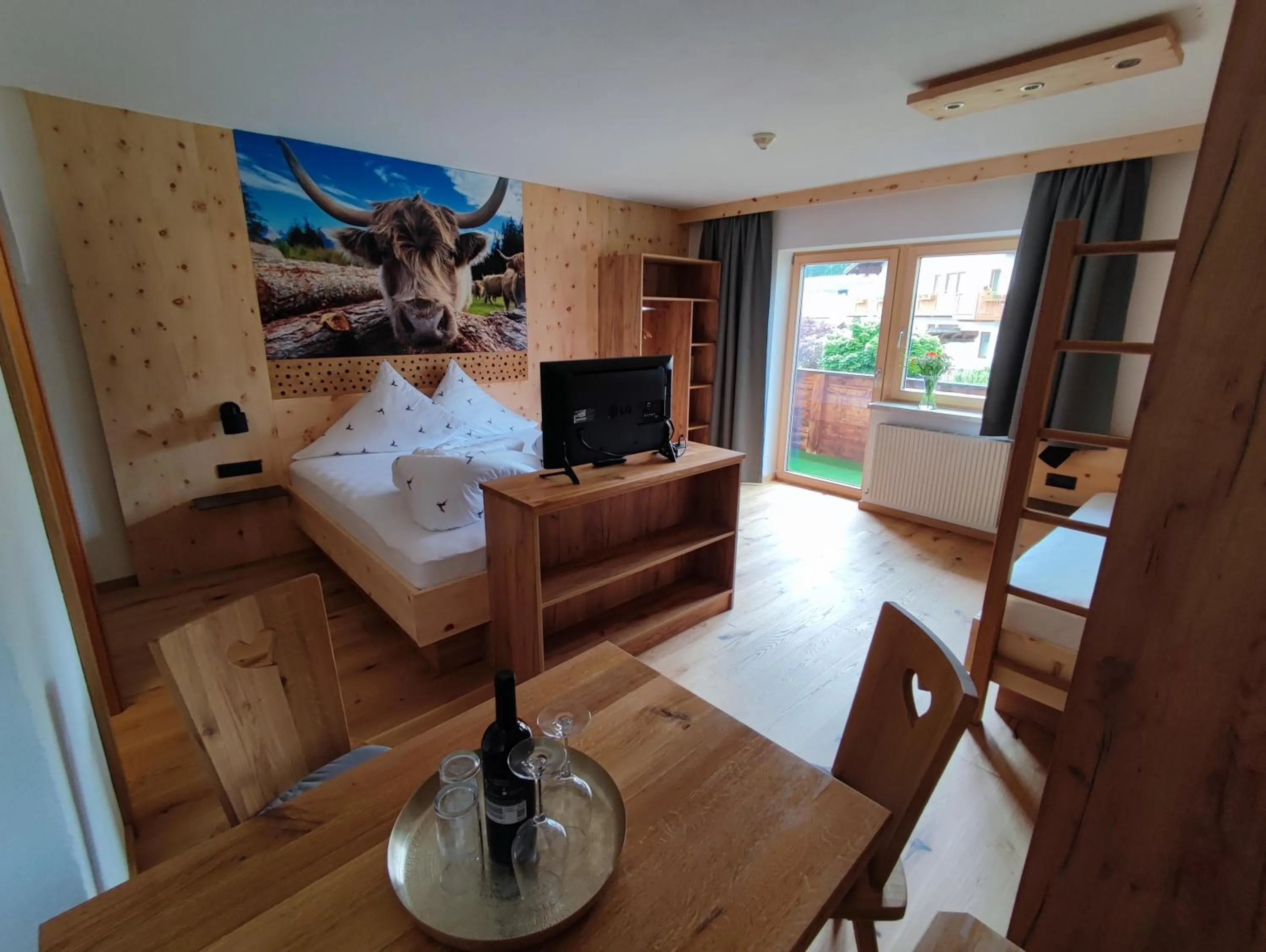 Bed in Apart Hotel Ideal