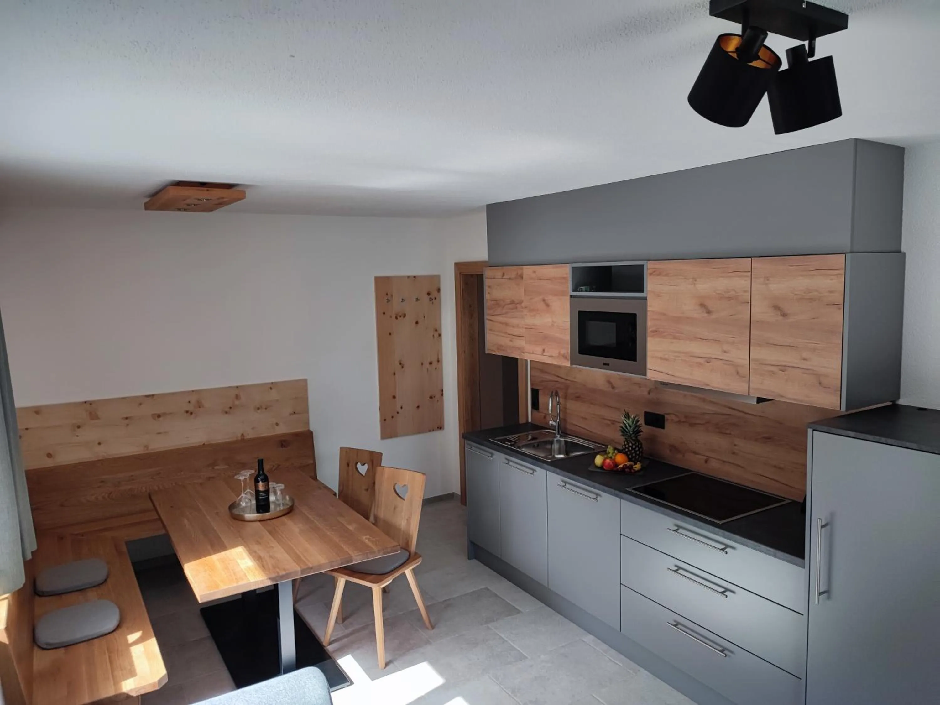 Kitchen or kitchenette in Apart Hotel Ideal
