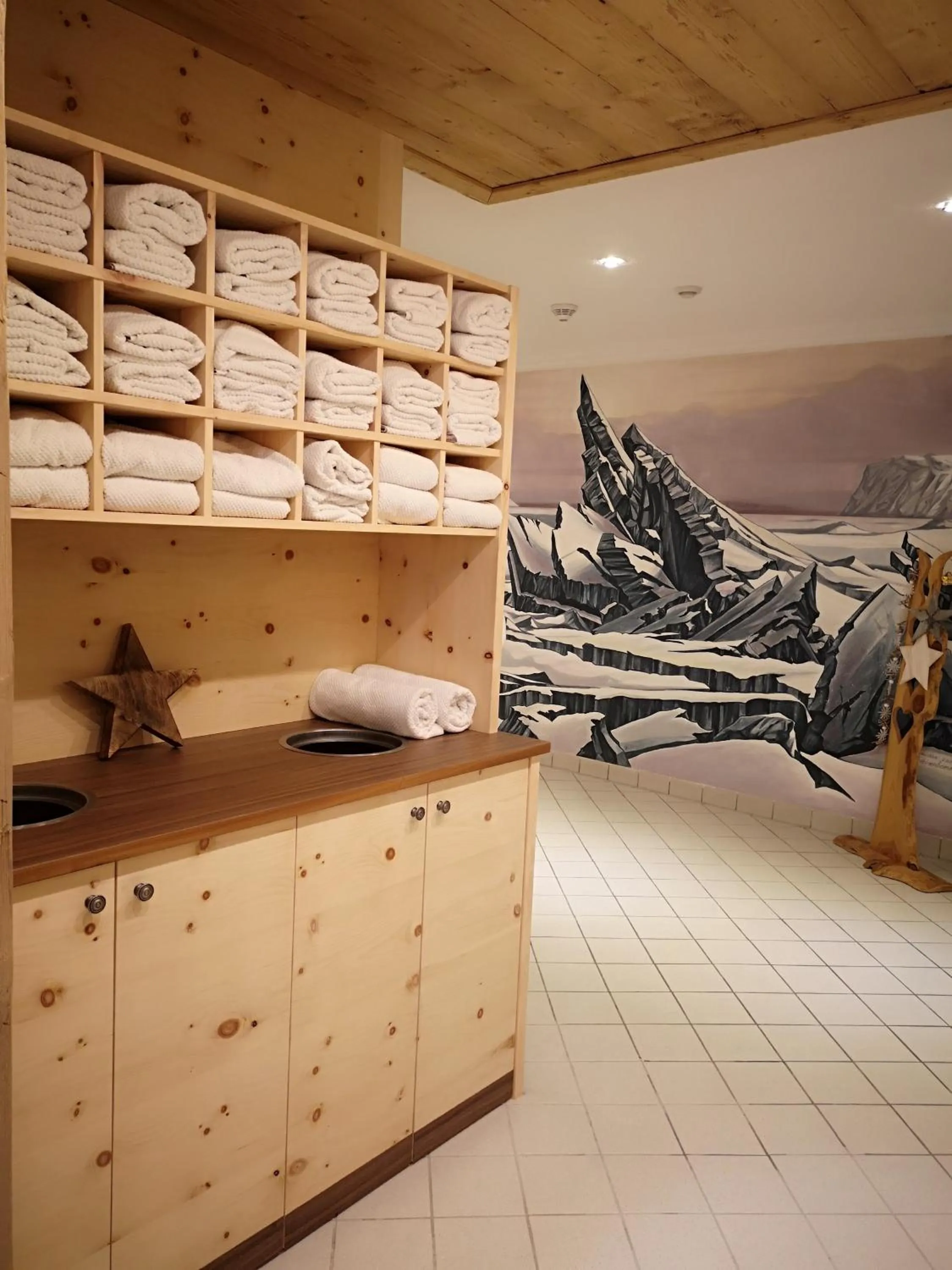 Sauna in Apart Hotel Ideal