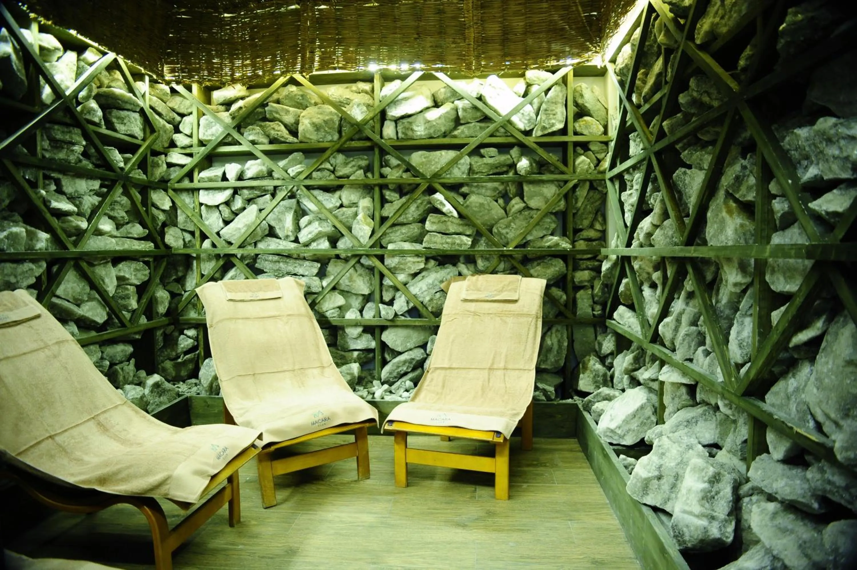 Sauna in Macara Village Resort