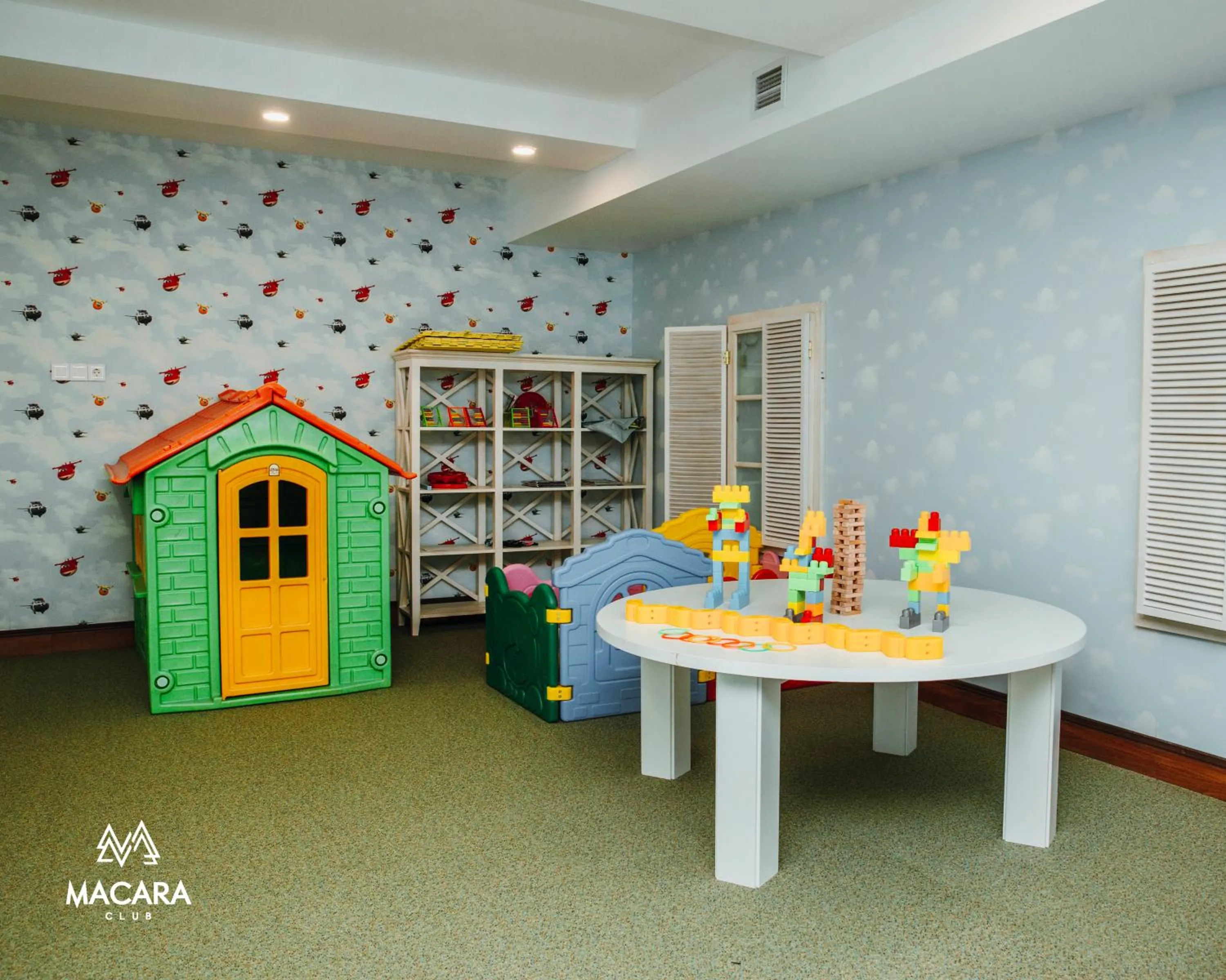 Children play ground in Macara Village Resort