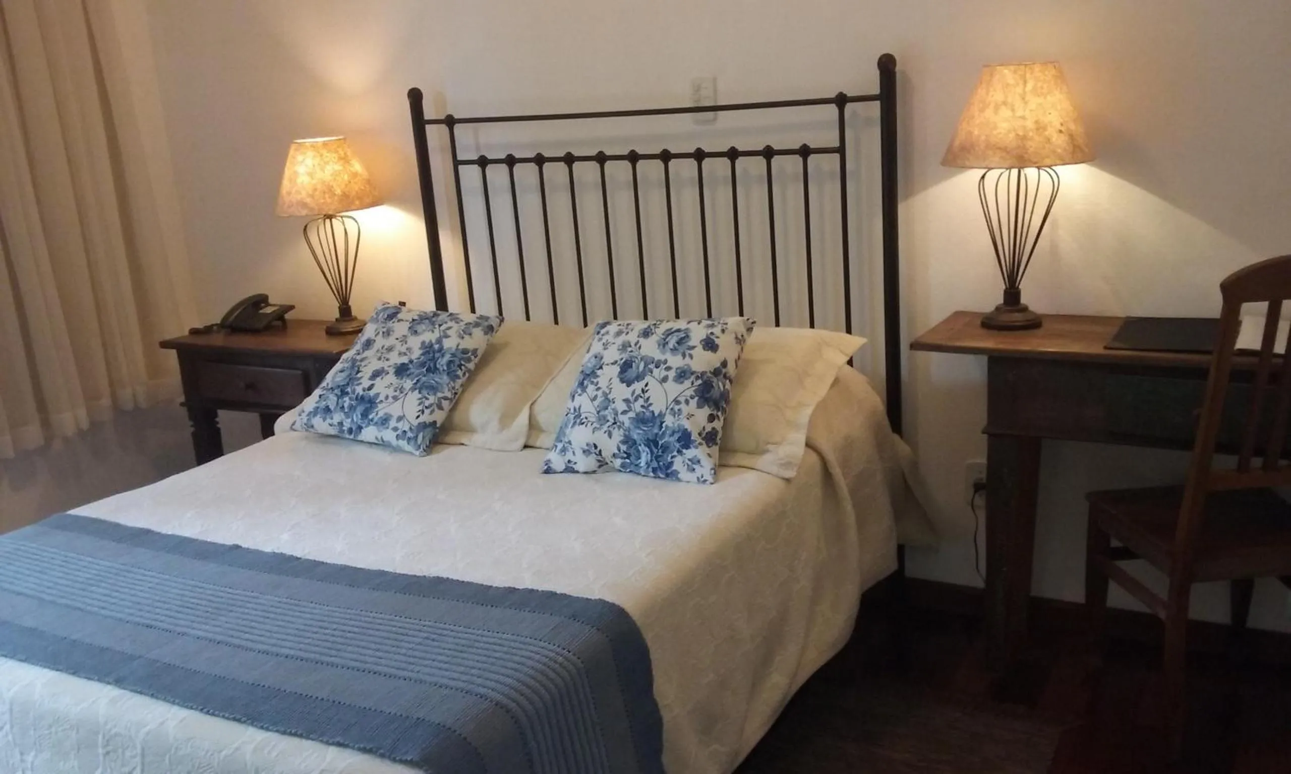 Bed in Pousada Rotunda