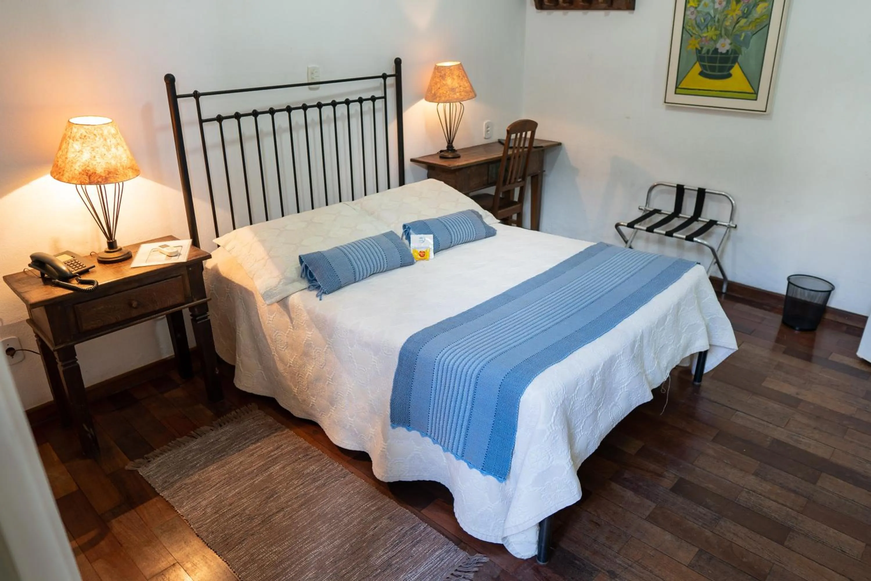 Bed in Pousada Rotunda