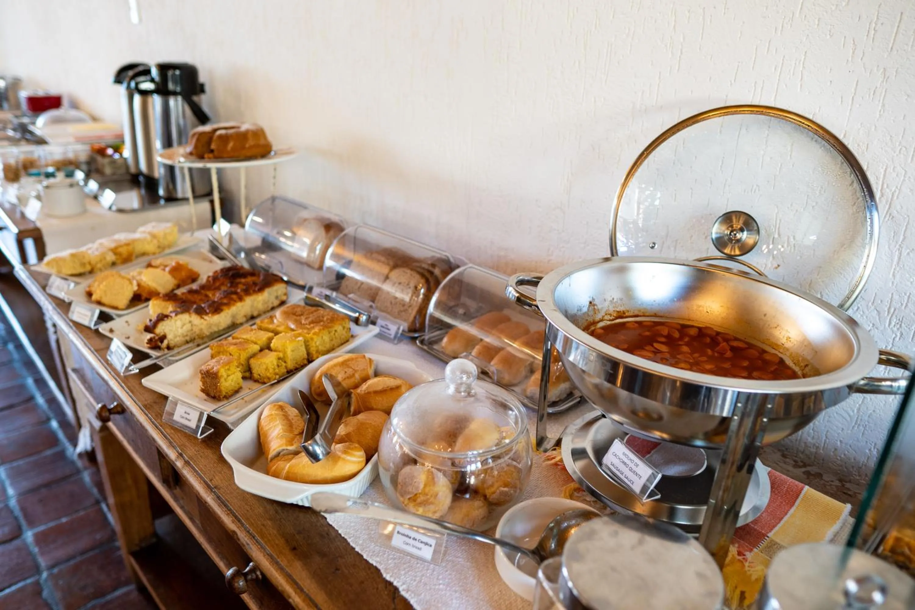 Breakfast in Pousada Rotunda