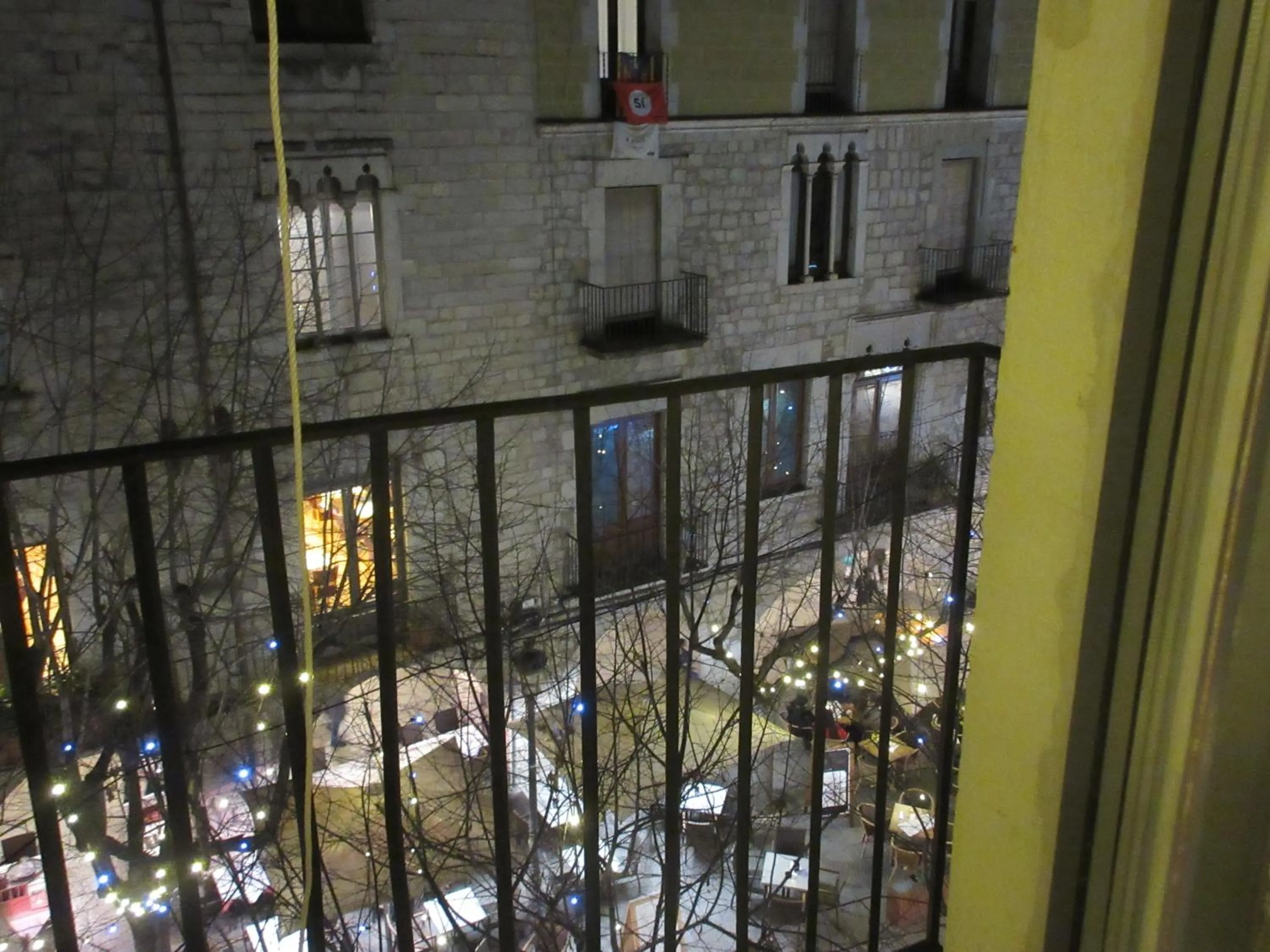 View (from property/room) in Onyar apartments Rambla de la llibertat 27