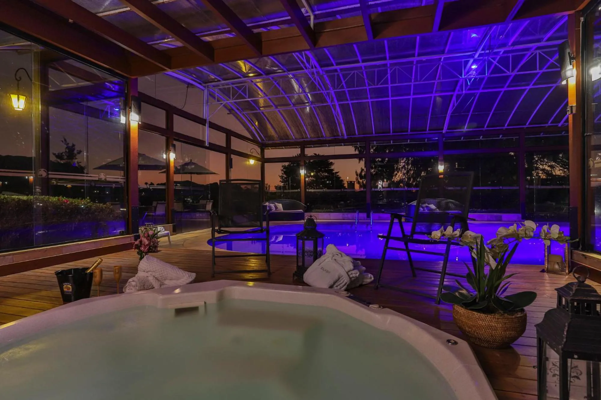 Hot Tub in Esquilo Hotel