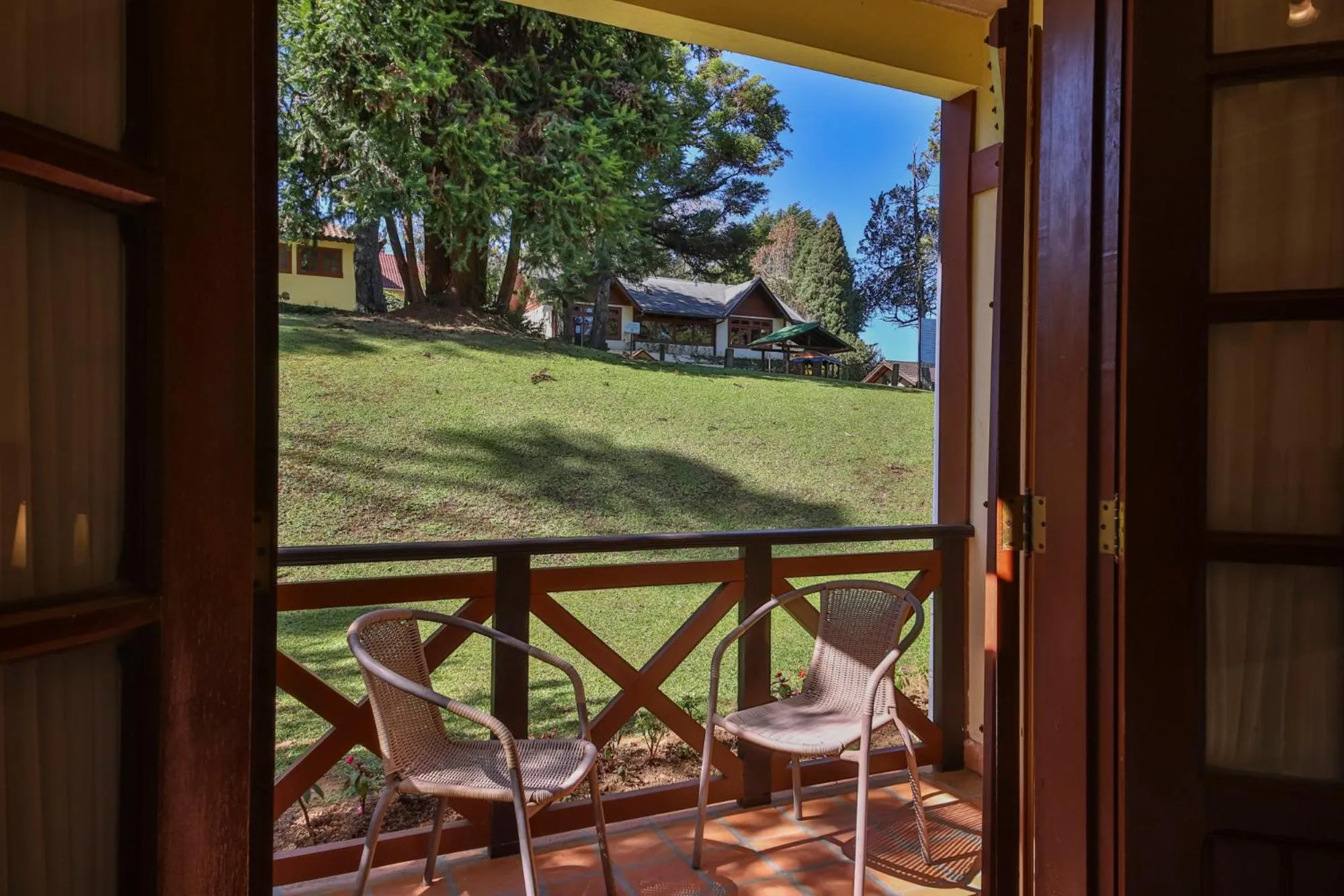 Garden view in Esquilo Hotel