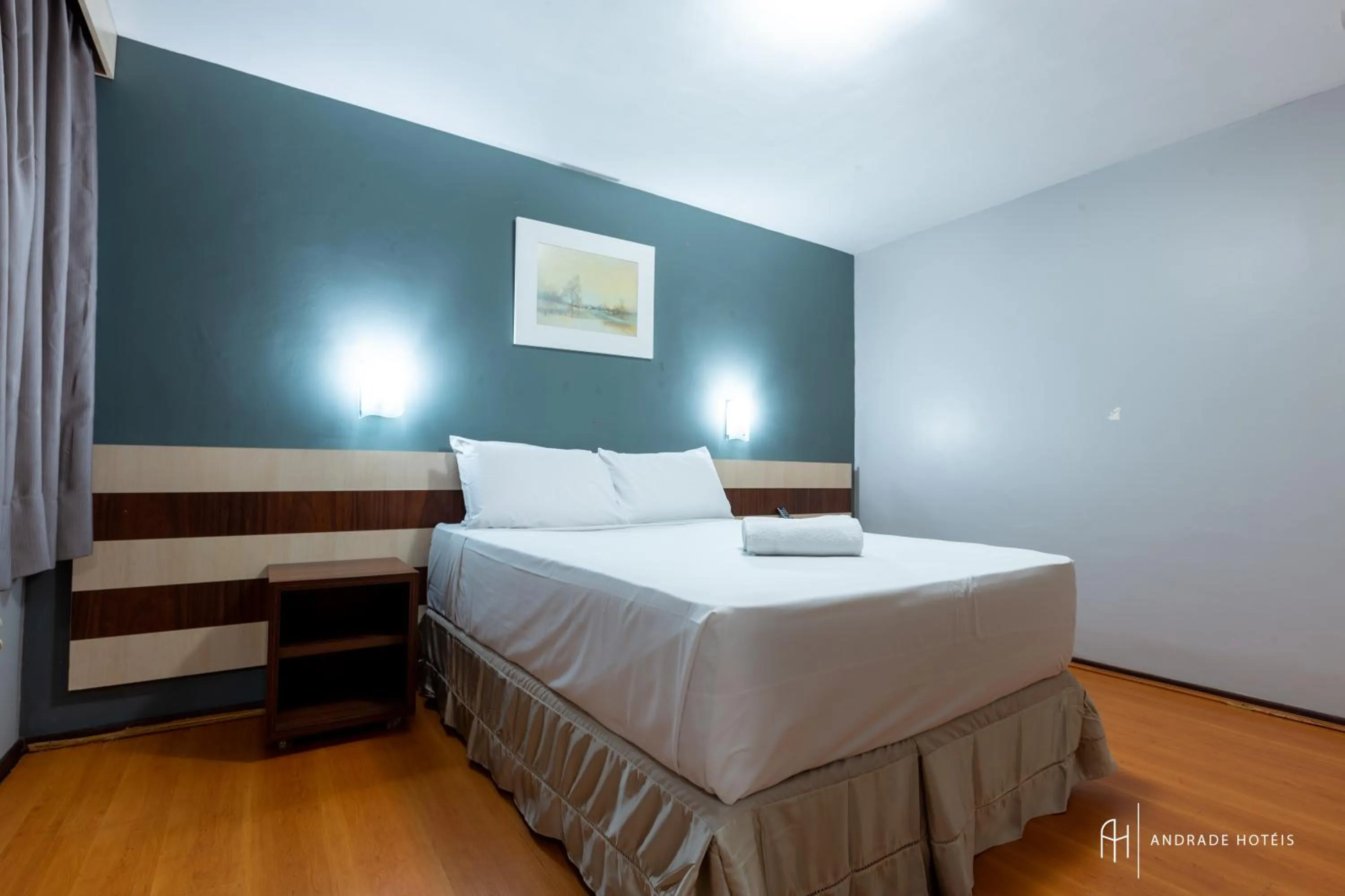 Bed in Rede Andrade Mercado Hotel