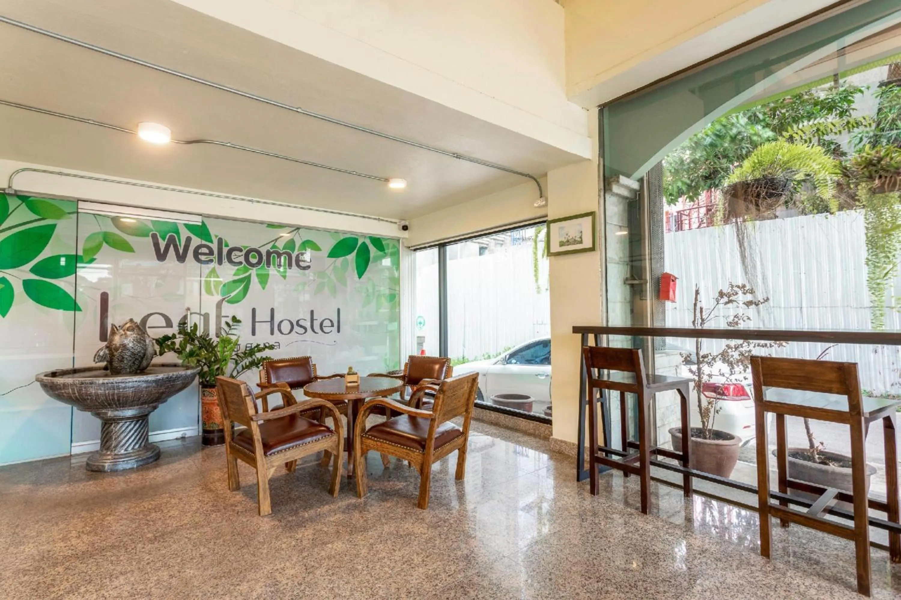 Lobby or reception in OYO 928 Leaf Hostel