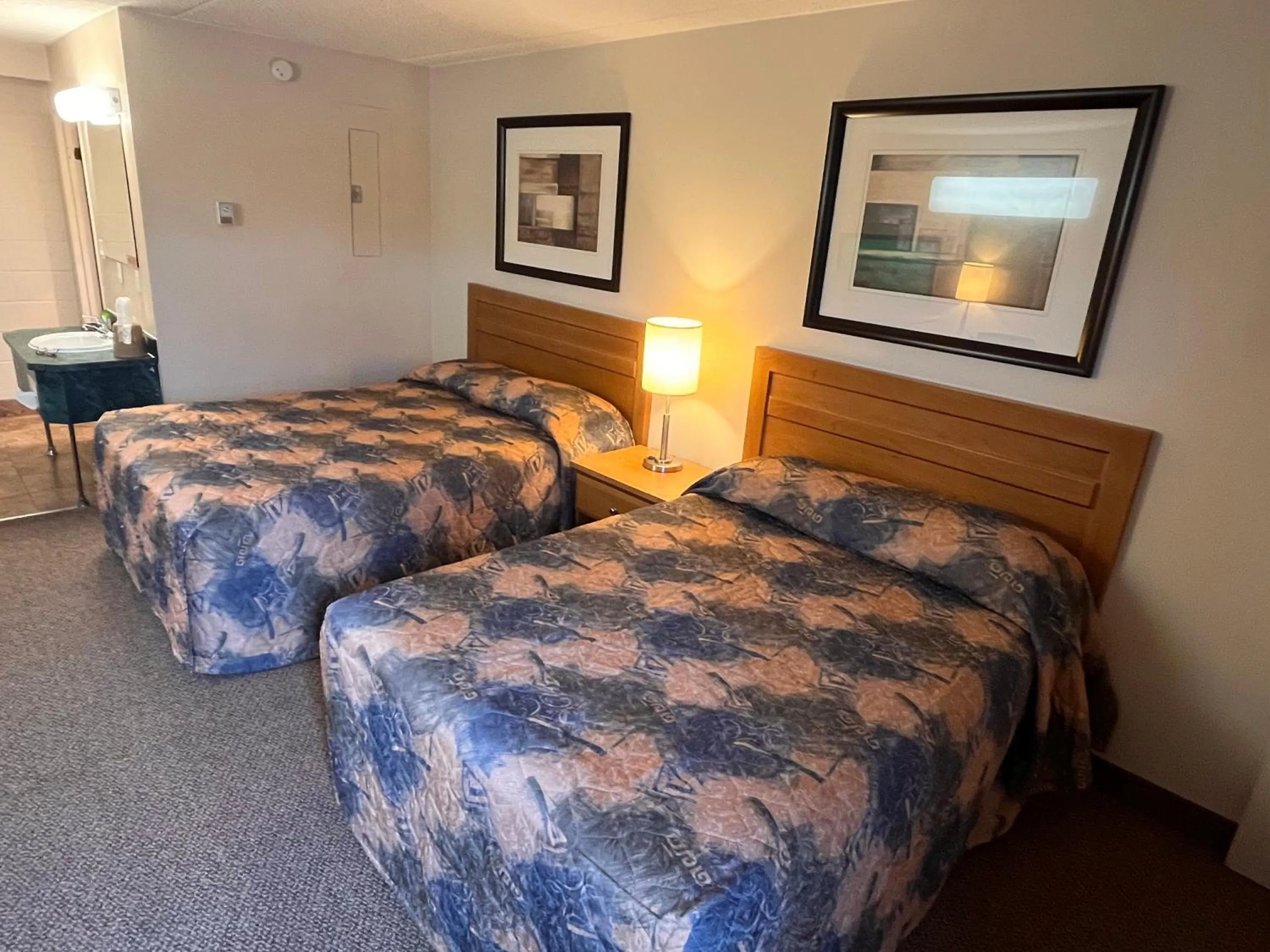 Bed in BCMInns - Peace River