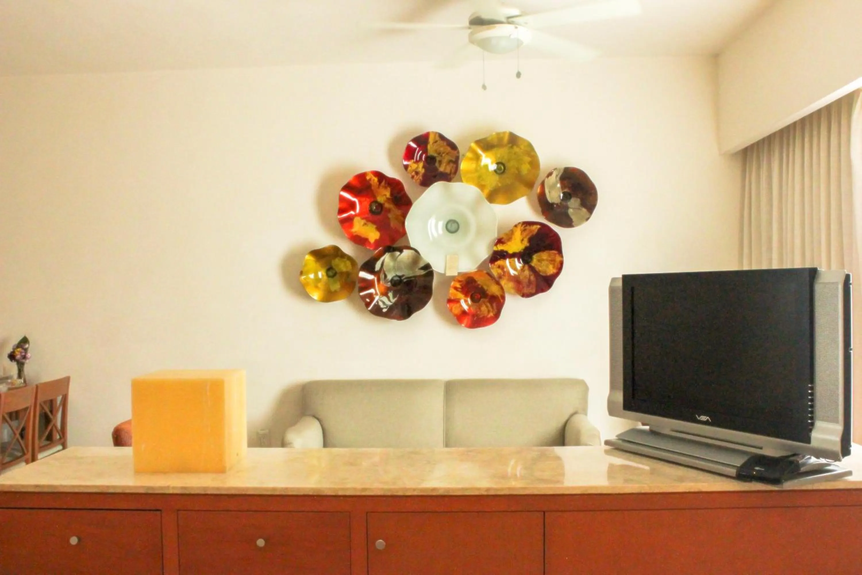 Living room in Ambiance Suites