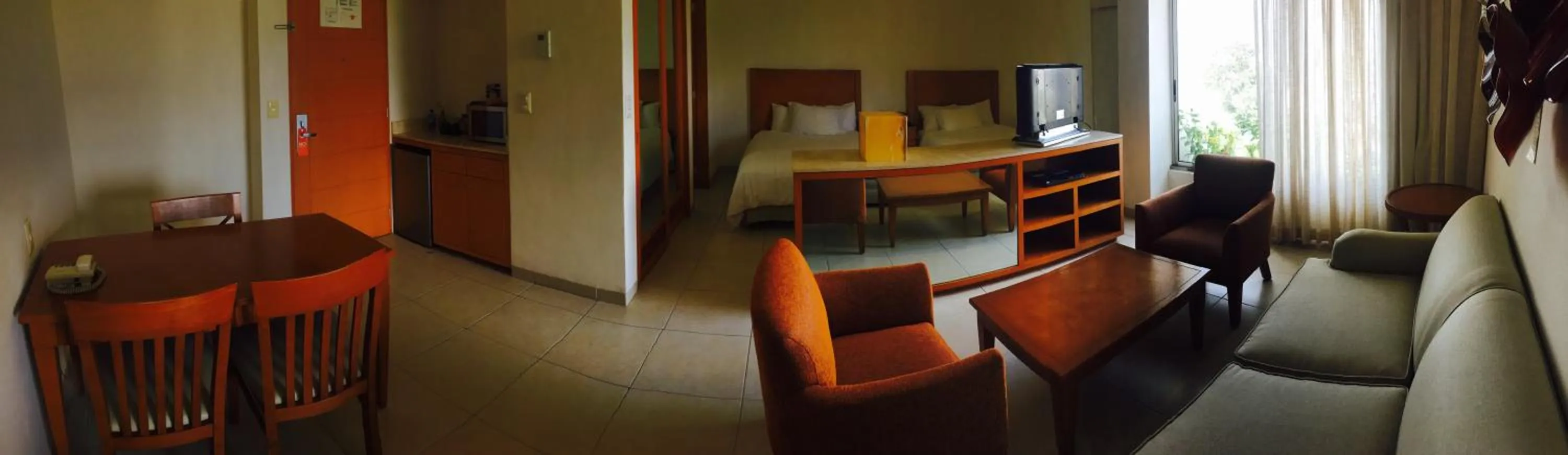 Living room in Ambiance Suites