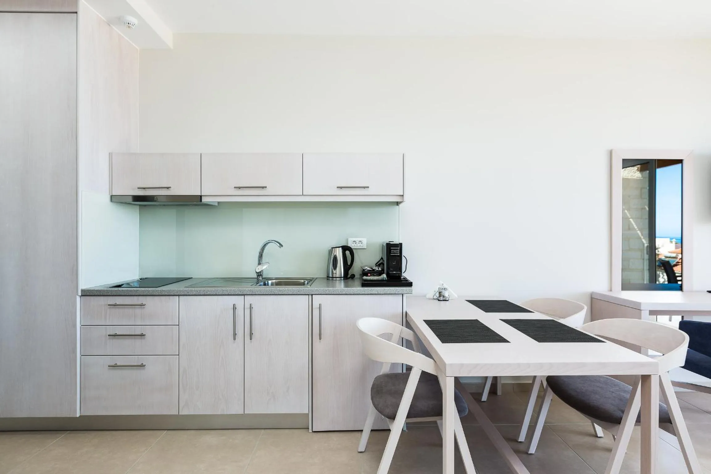 Kitchen or kitchenette in Sun and Sea Plus Resort