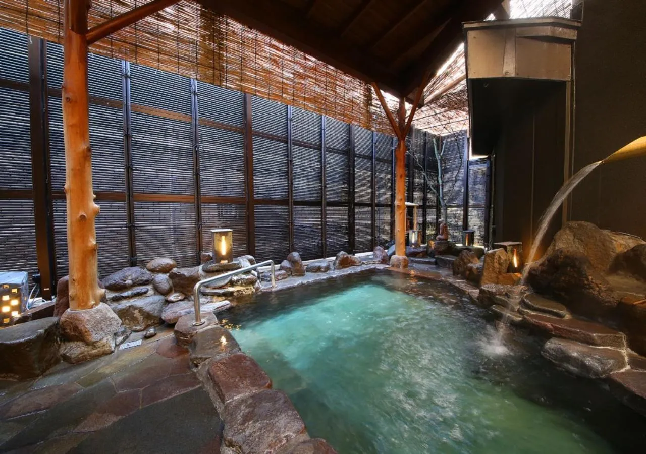 Hot Spring Bath in Uematsuya