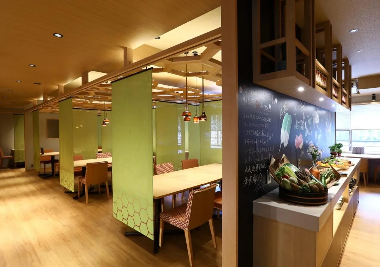 Dining area in Uematsuya