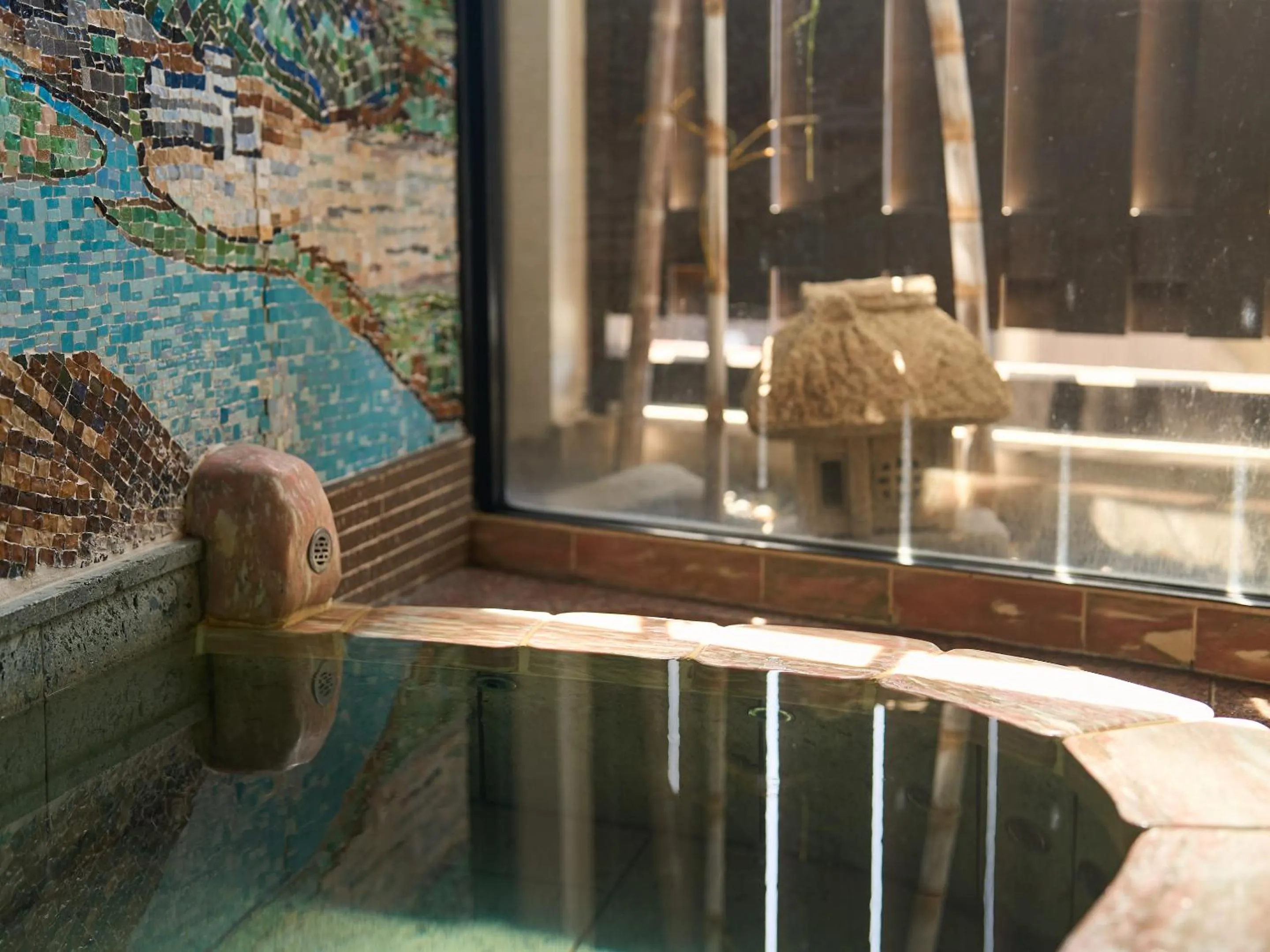 Hot Spring Bath in Sinonomesou Kinosaki Onsen