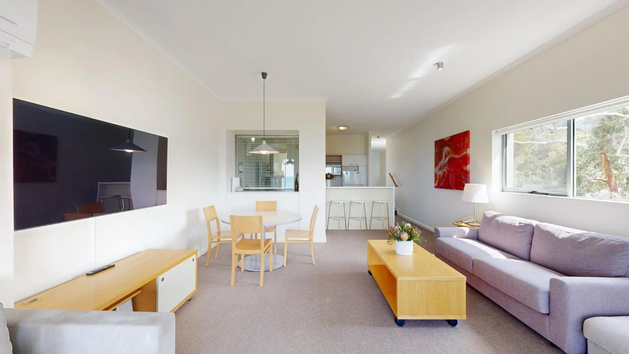 Living room in Cumberland Lorne Resort