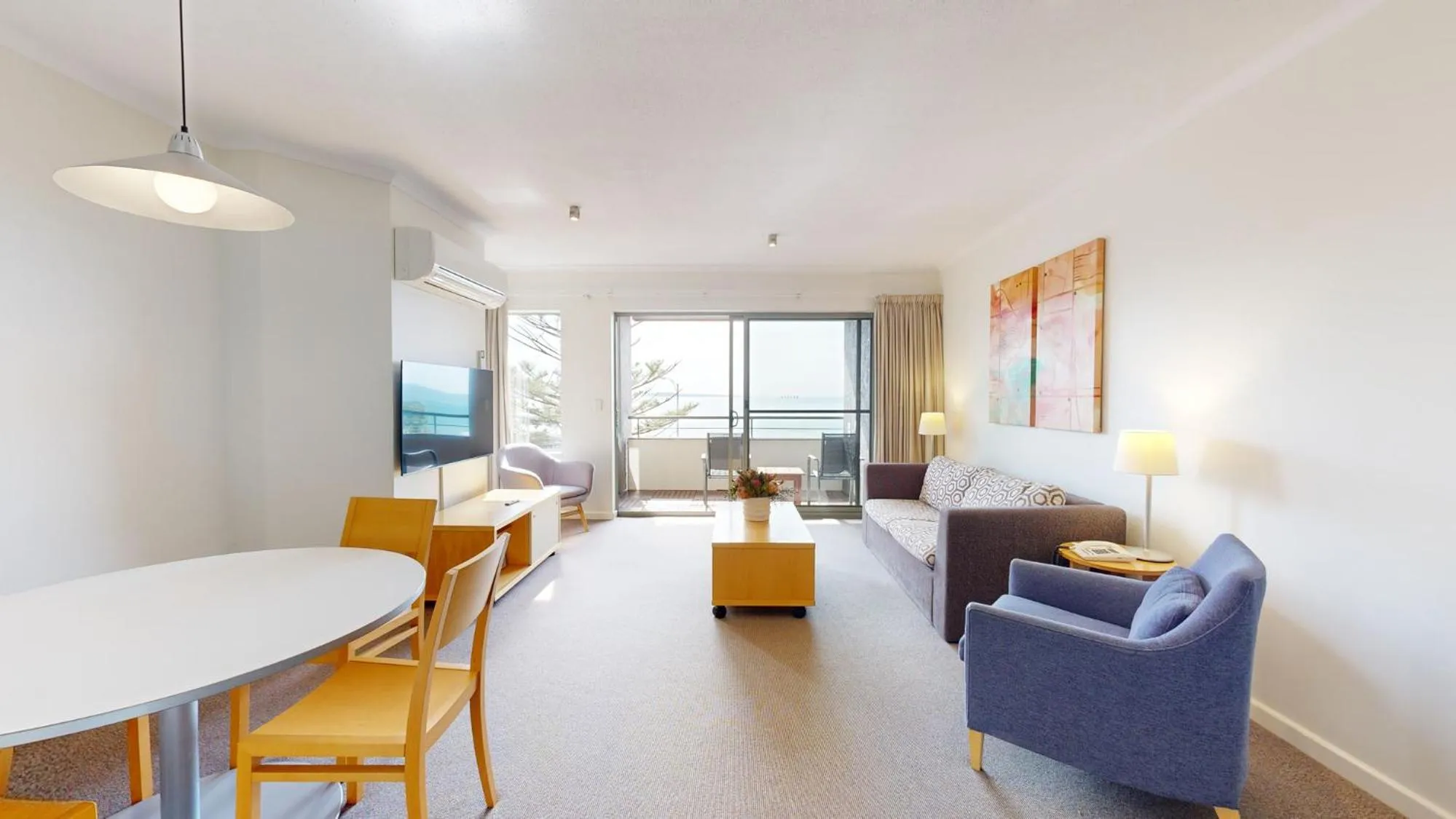 Living room in Cumberland Lorne Resort