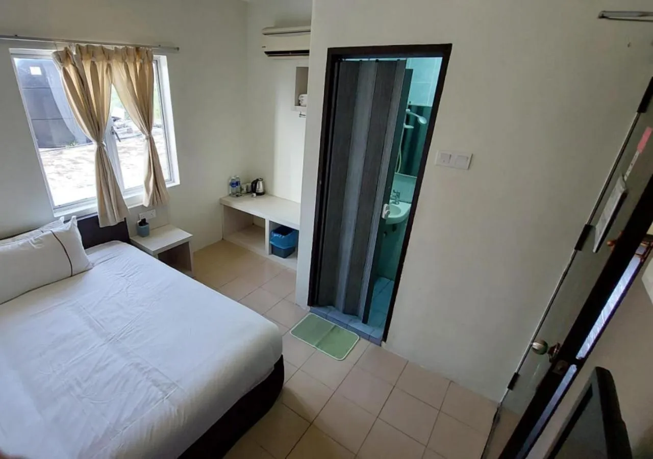 View (from property/room), Bed in Angsoka Hotel