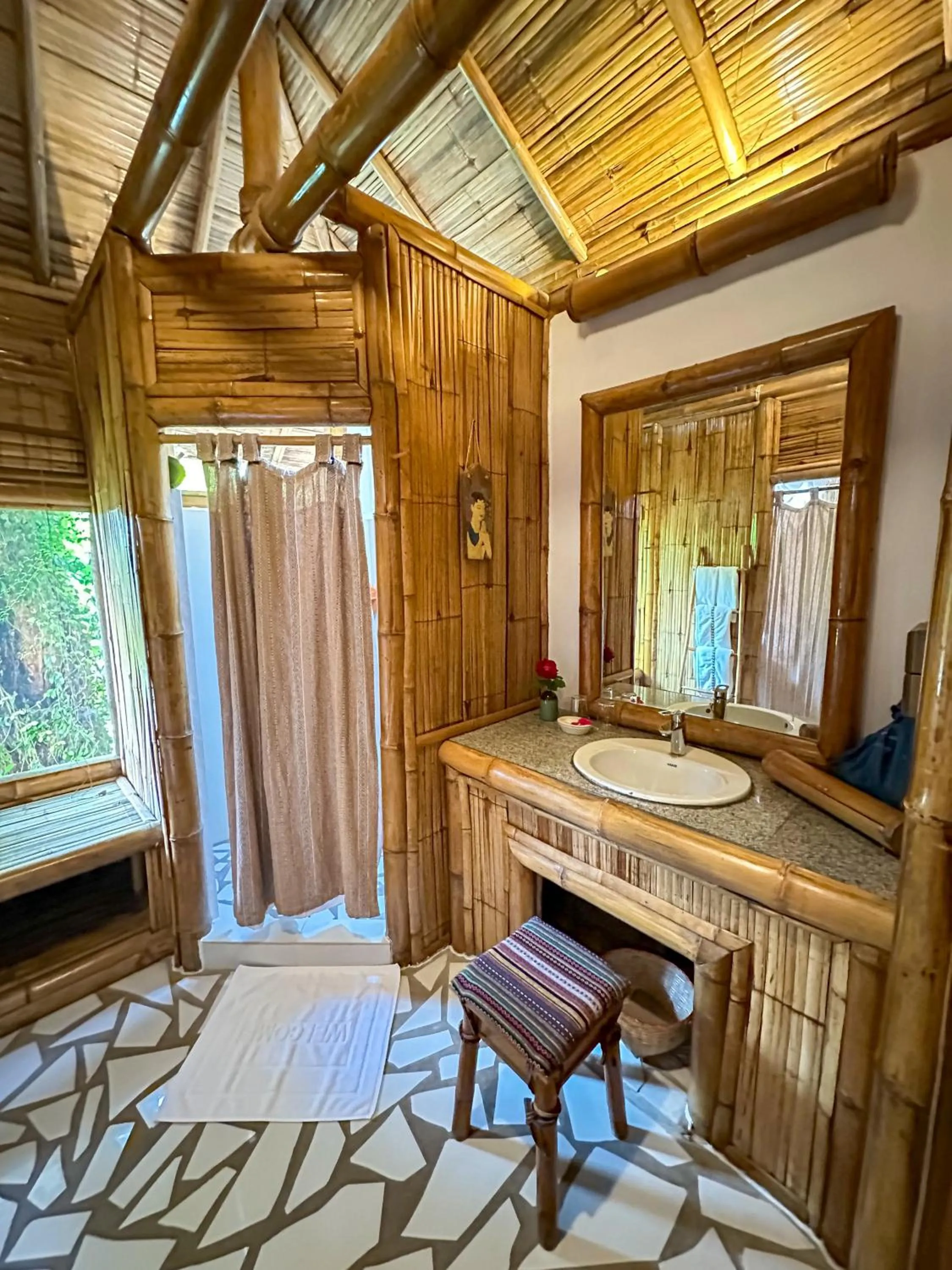Bathroom in Phu Chaisai Chiang Rai Mountain Resort