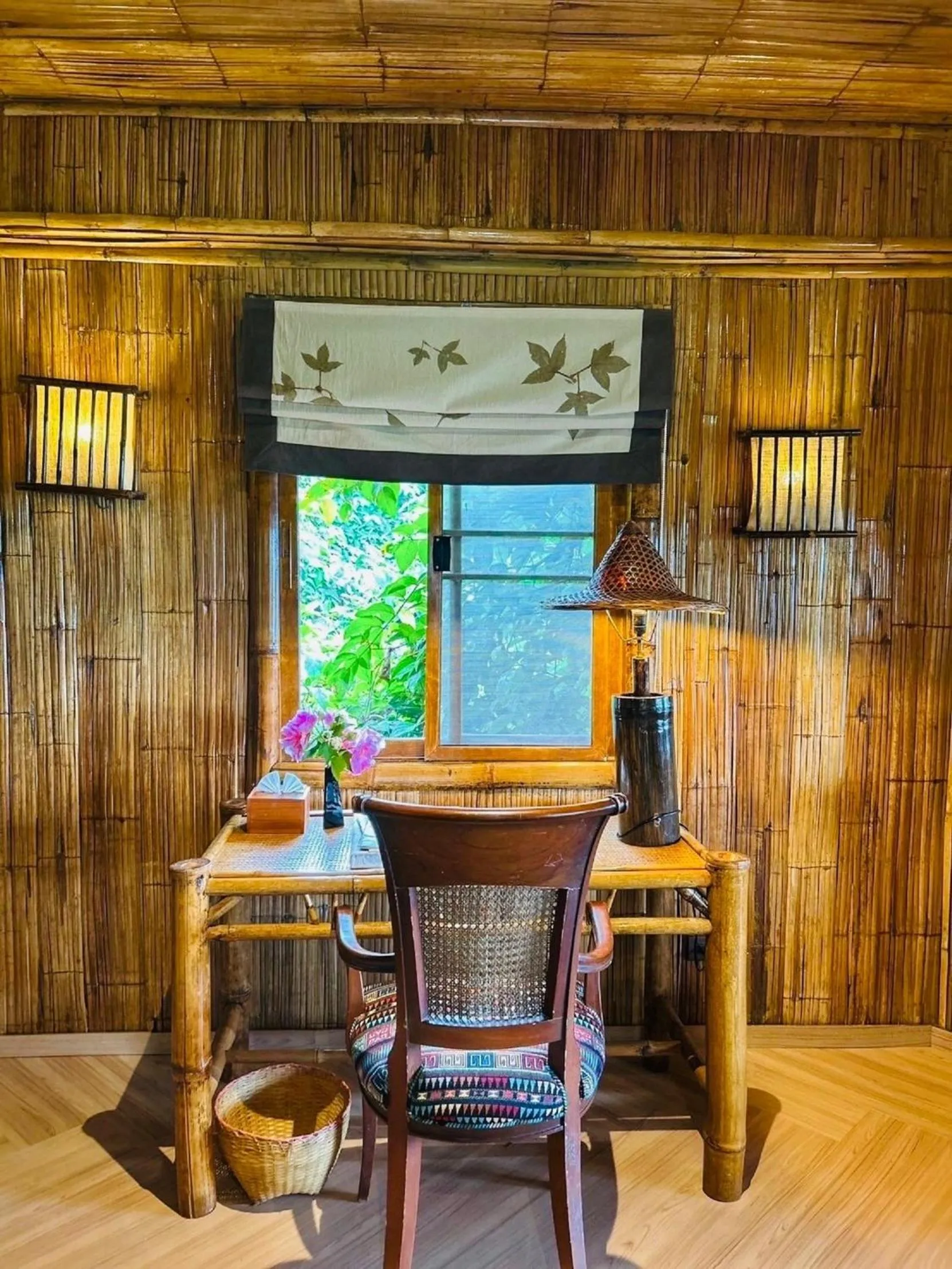 Seating area in Phu Chaisai Chiang Rai Mountain Resort