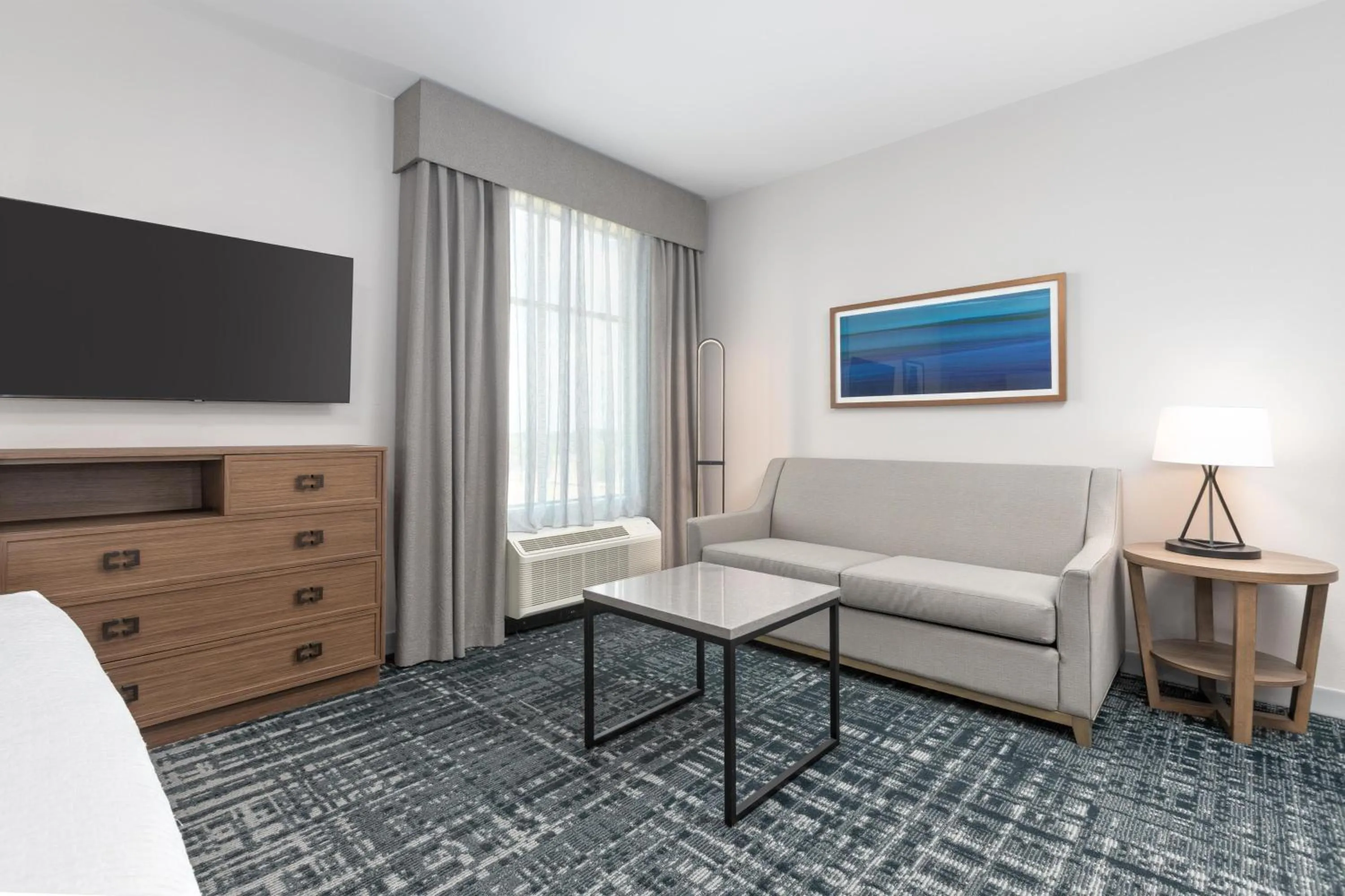 Living room in Homewood Suites By Hilton Houston Memorial