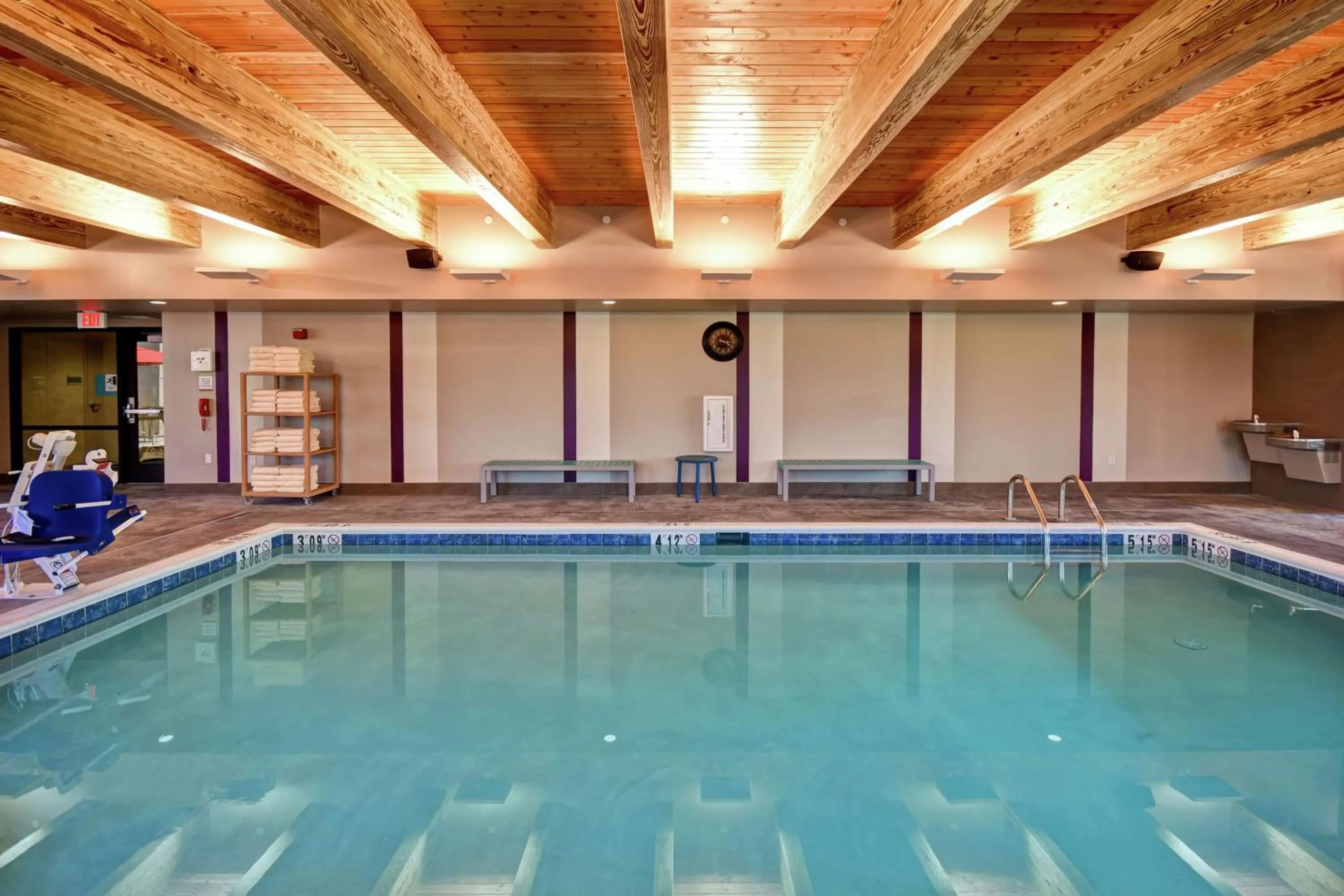 Pool view in Home2 Suites Mechanicsburg