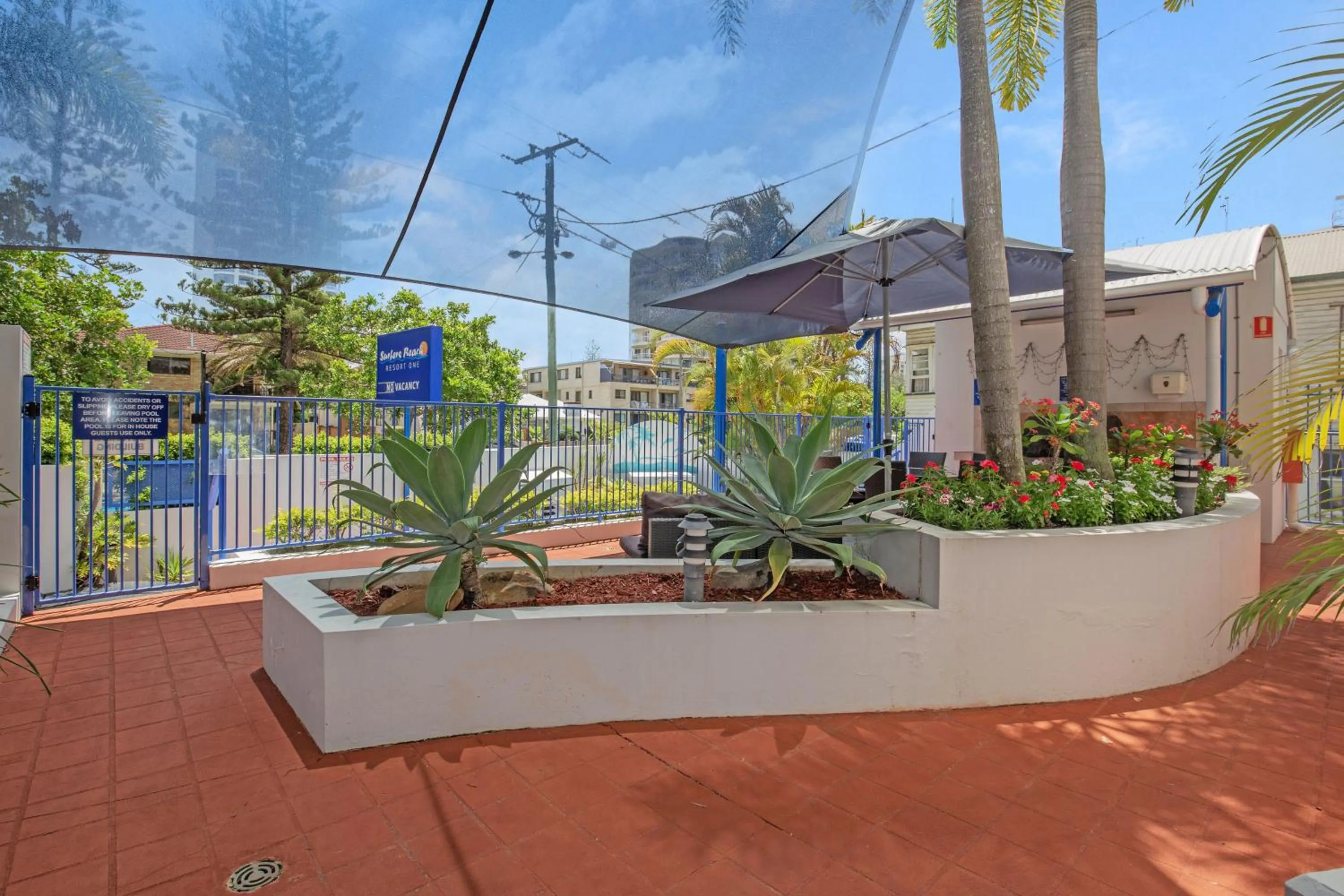 Garden in Surfers Beach Resort One