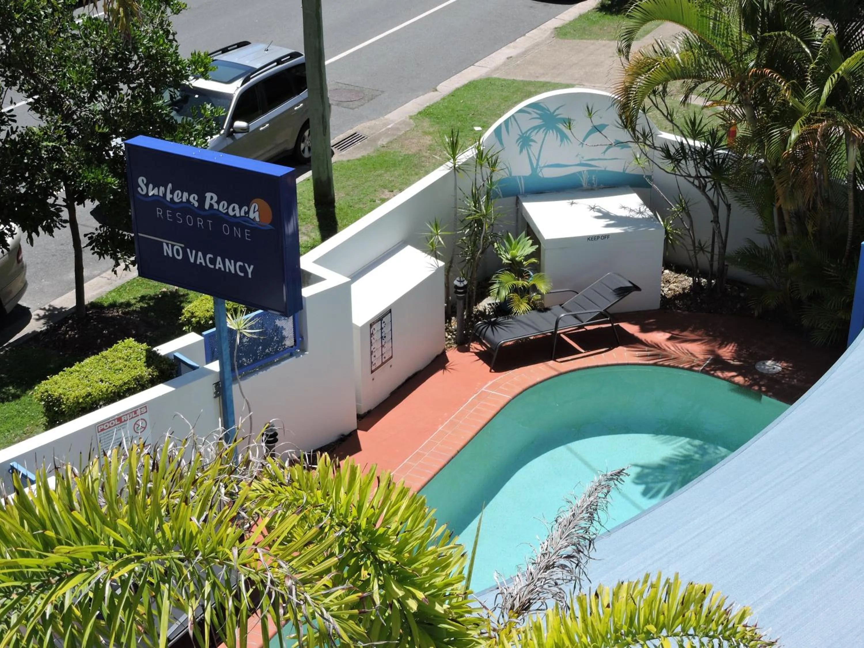 Balcony/Terrace in Surfers Beach Resort One