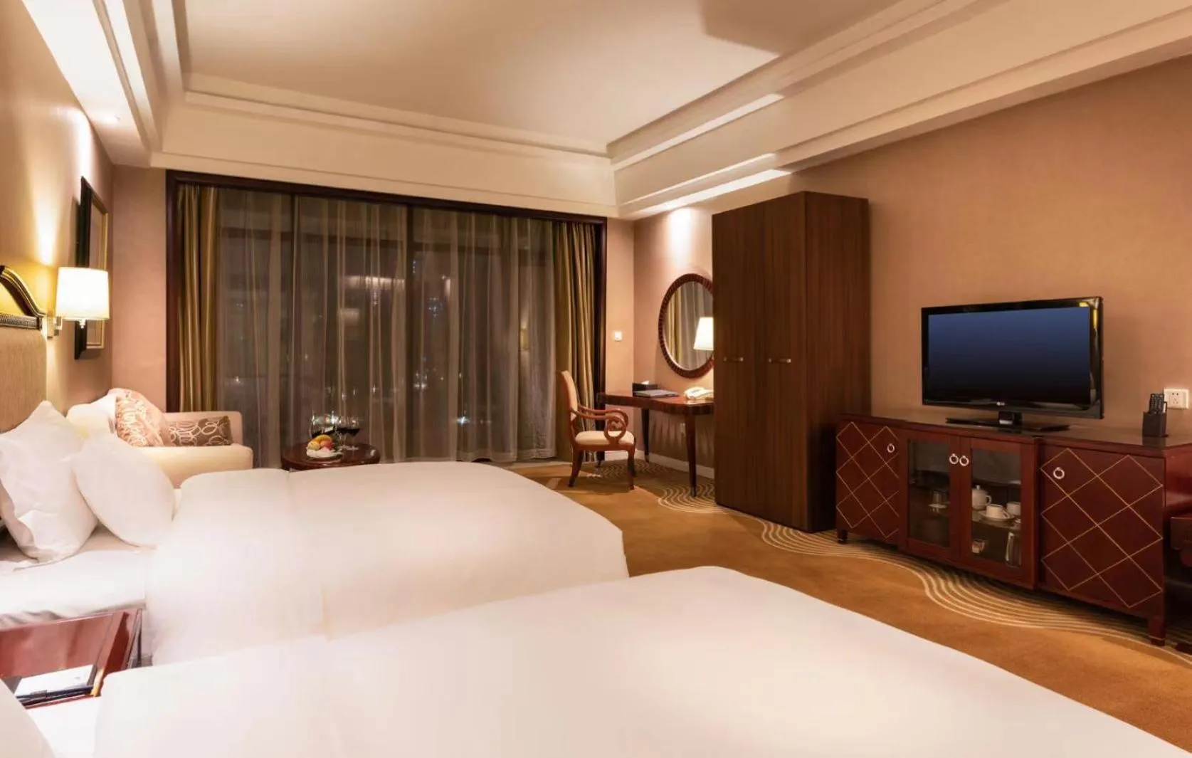 Bed in Country Garden Phoenix Hotels Shenyang Yuhong
