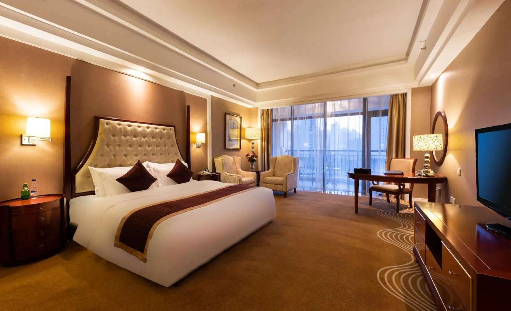 Bed in Country Garden Phoenix Hotels Shenyang Yuhong