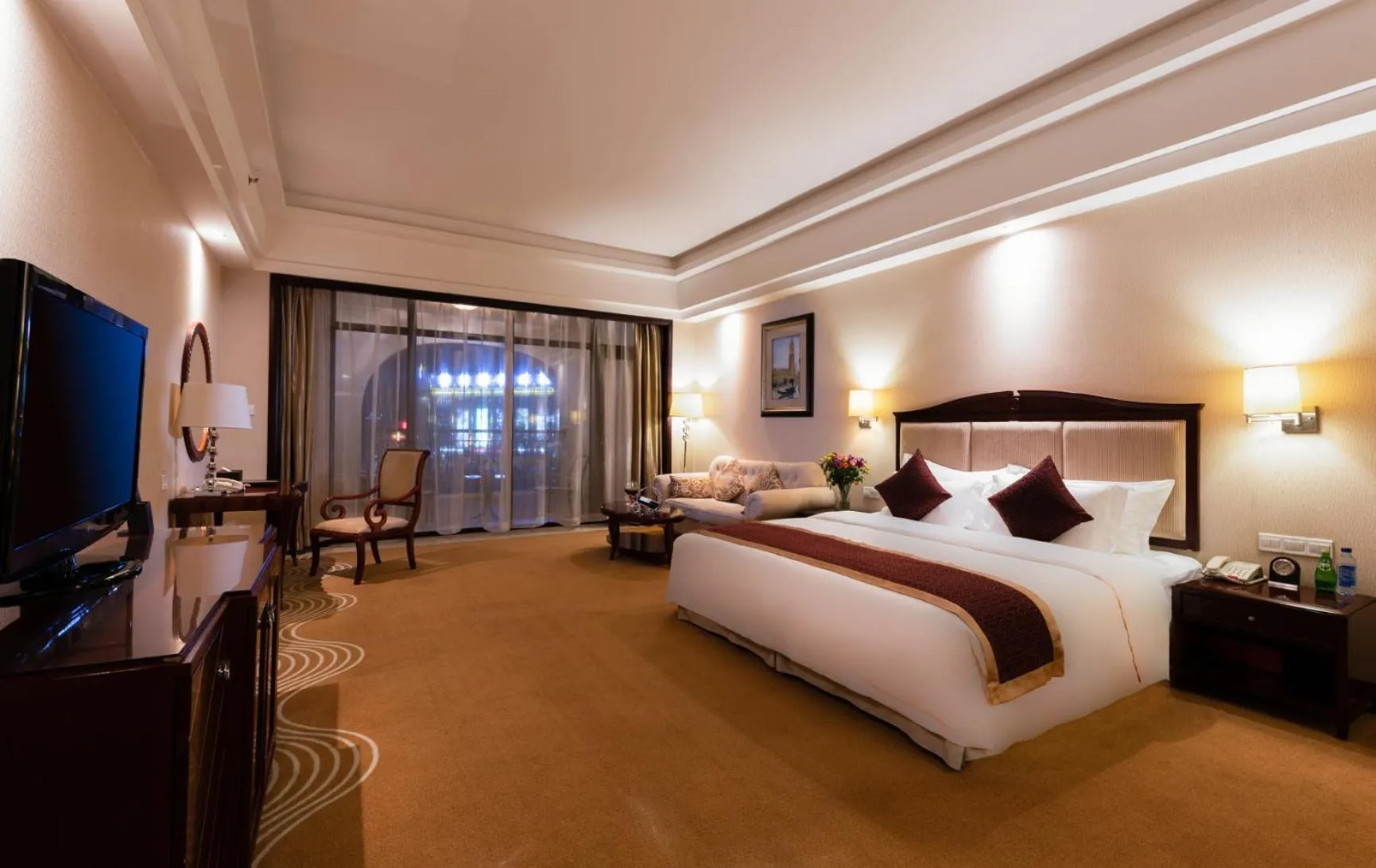 Bed in Country Garden Phoenix Hotels Shenyang Yuhong