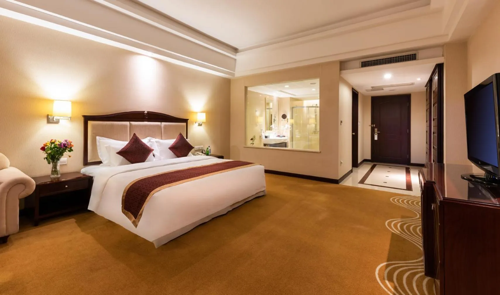 Bed in Country Garden Phoenix Hotels Shenyang Yuhong