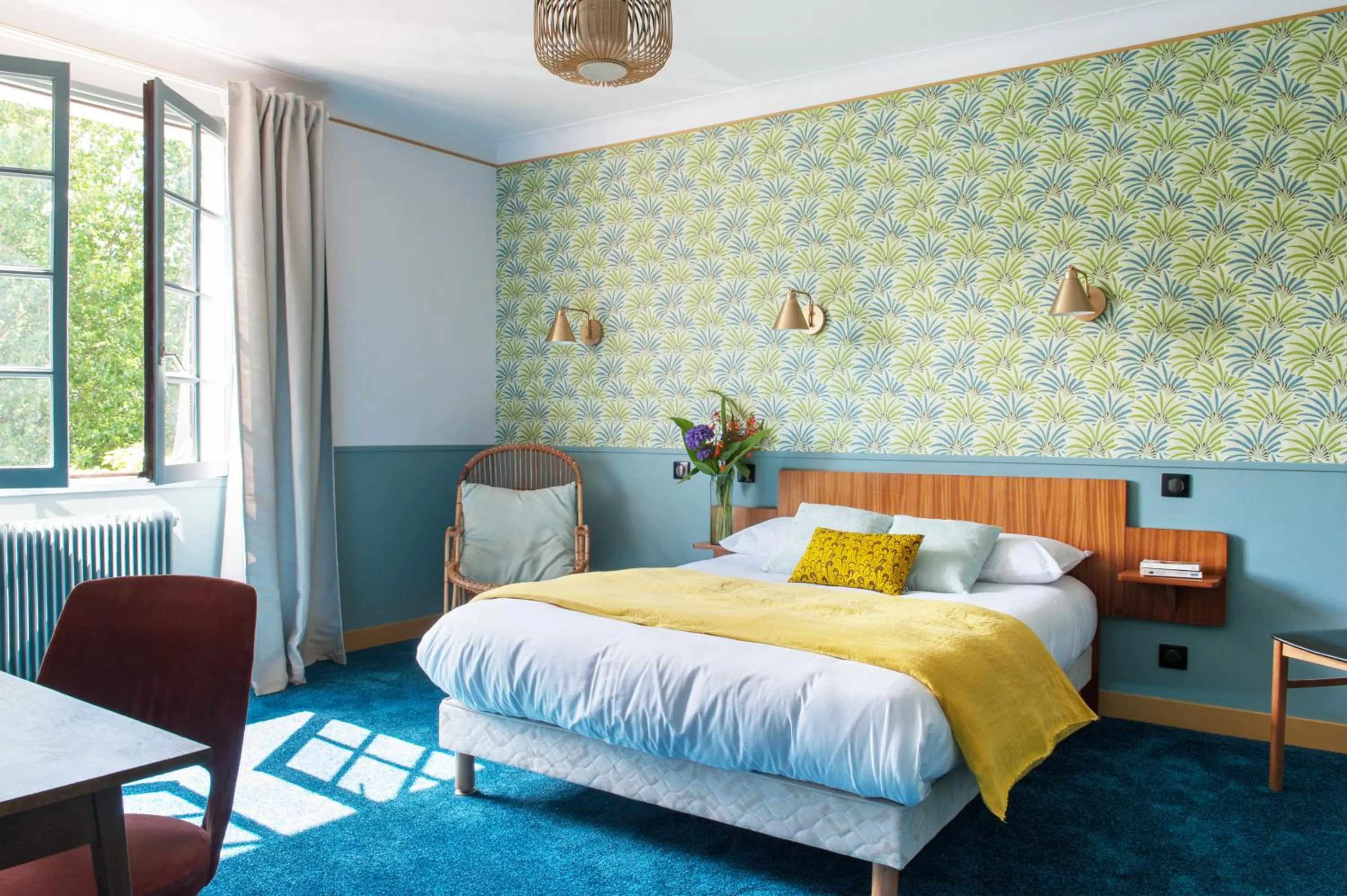 Bedroom, Bed in La Cascade