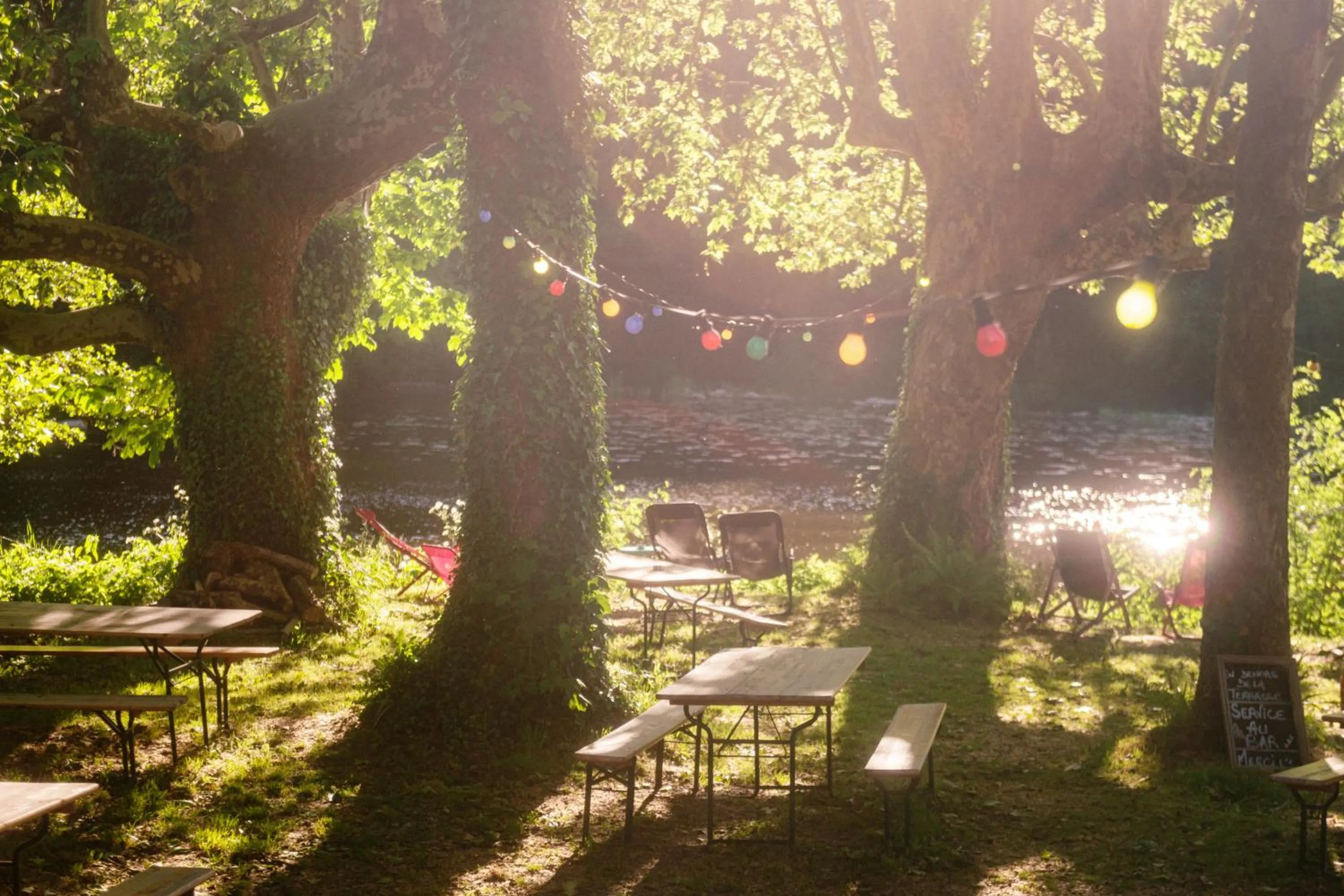 Garden in La Cascade