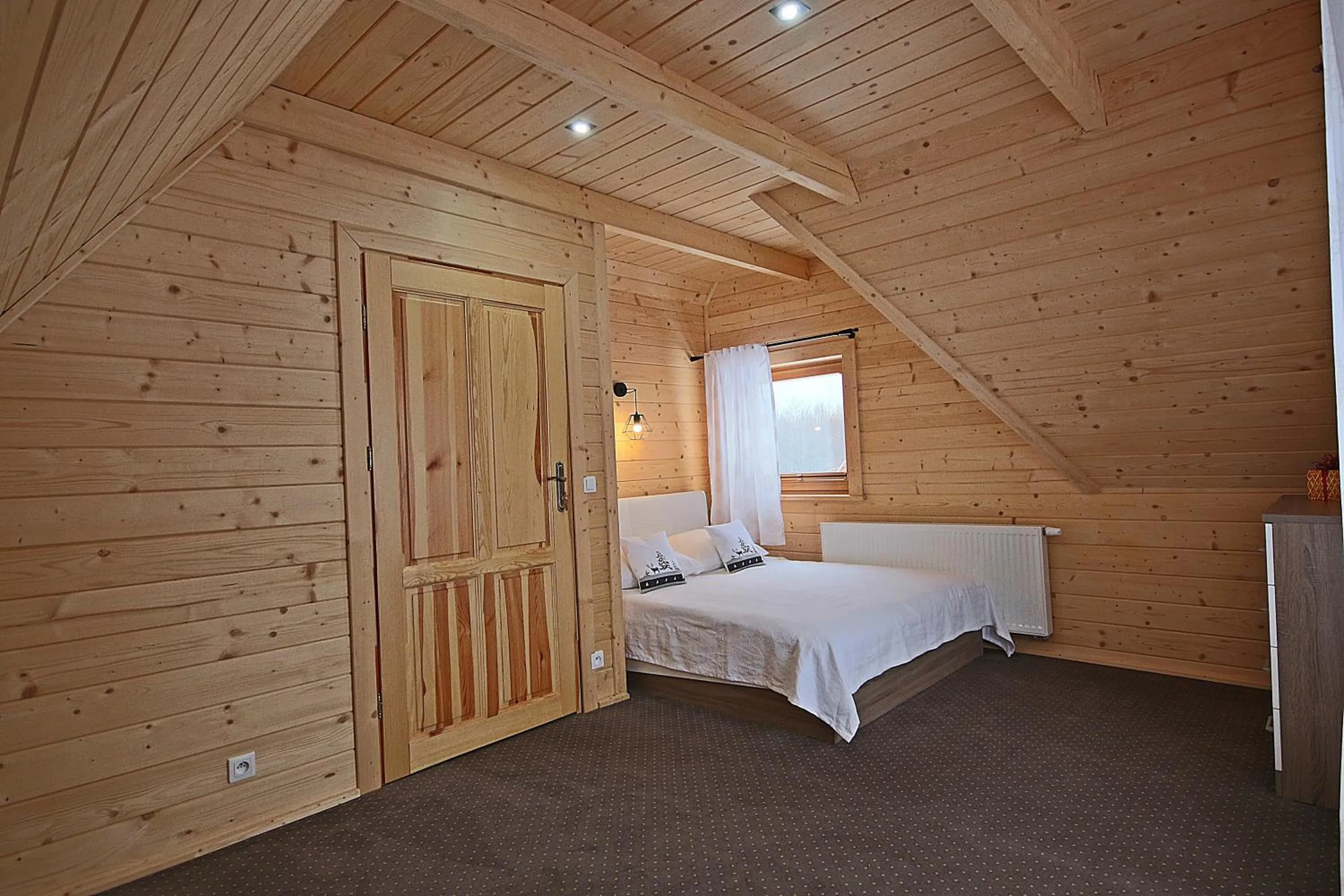 Bedroom, Bed in Domki u Czerników