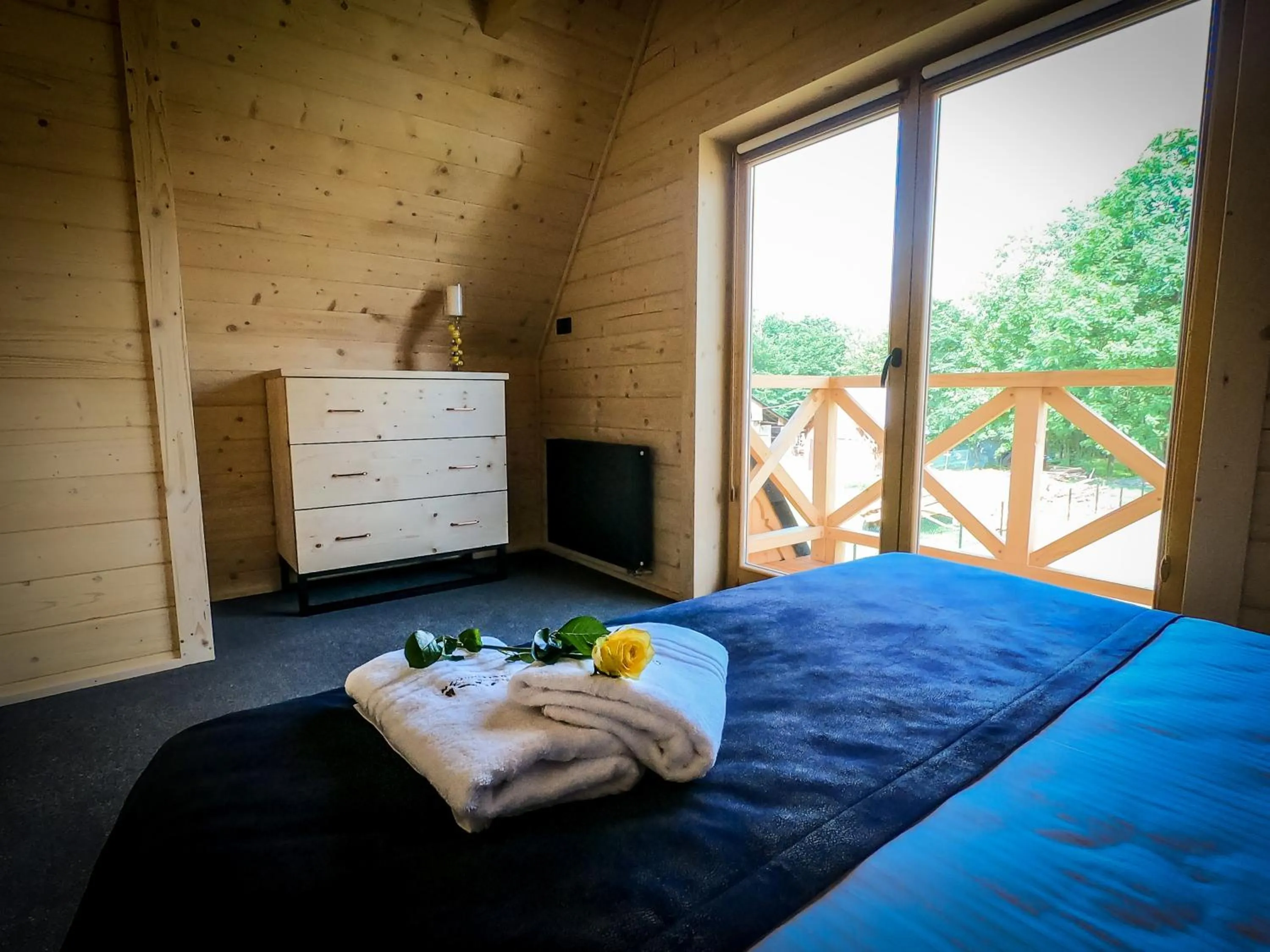 Bed in Domki u Czerników