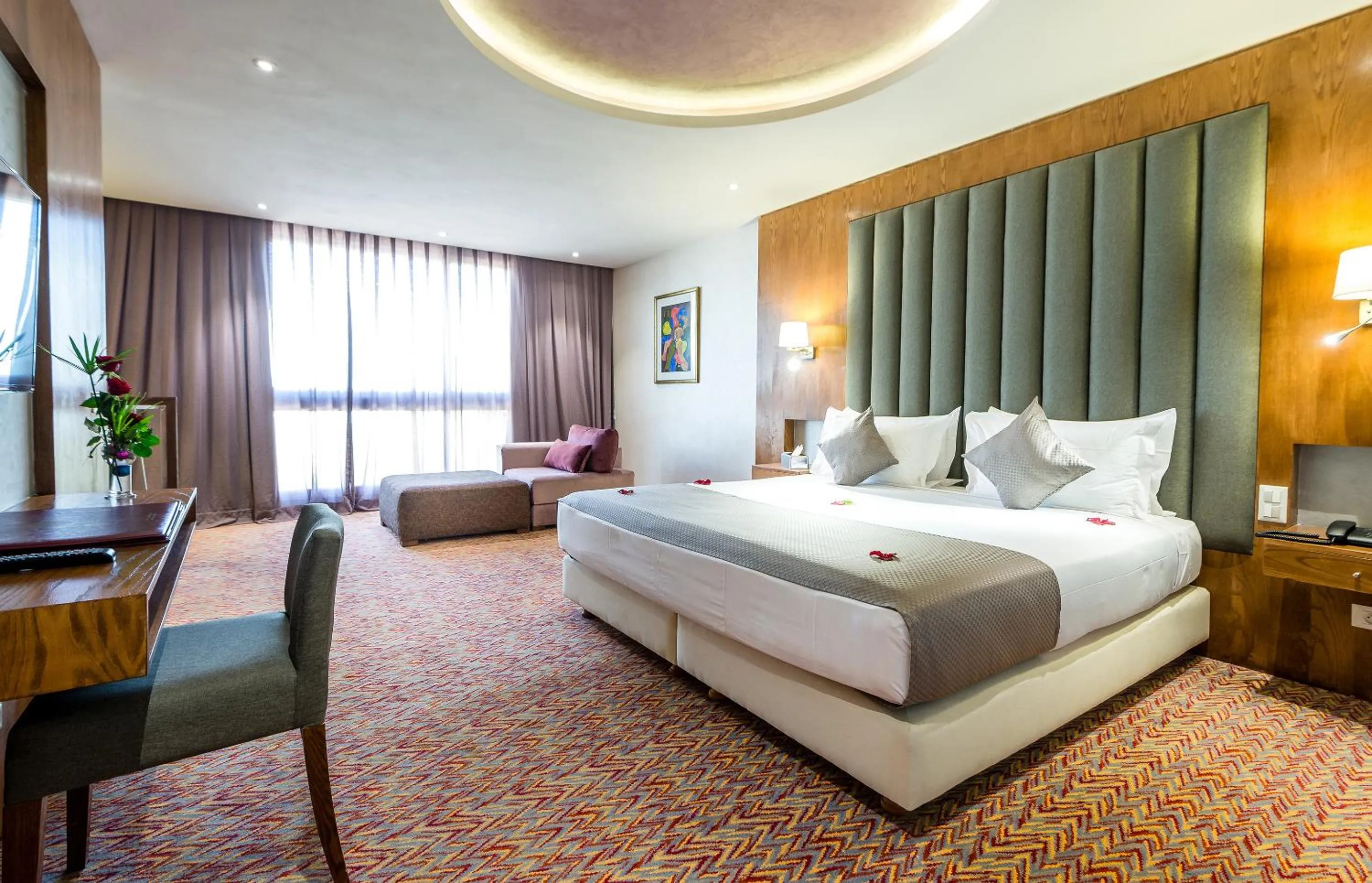 Bedroom, Bed in Sahara Hotel Agadir - Adults Only